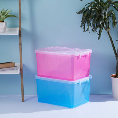 Juana Storage Box with Lid and Handles - 32 L