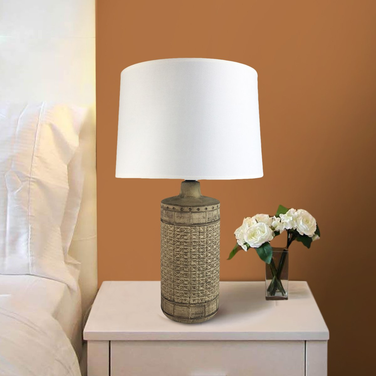 مصباح طاولة سيراميك من ريتز - 54 سم-hbxlivingroom-lighting-tablelamps-image-1