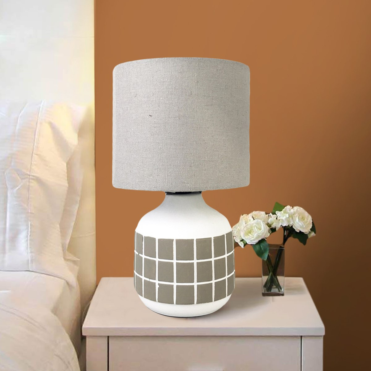 مصباح طاولة سيراميك من جيلاتن - 30 سم-hbxlivingroom-lighting-tablelamps-image-2