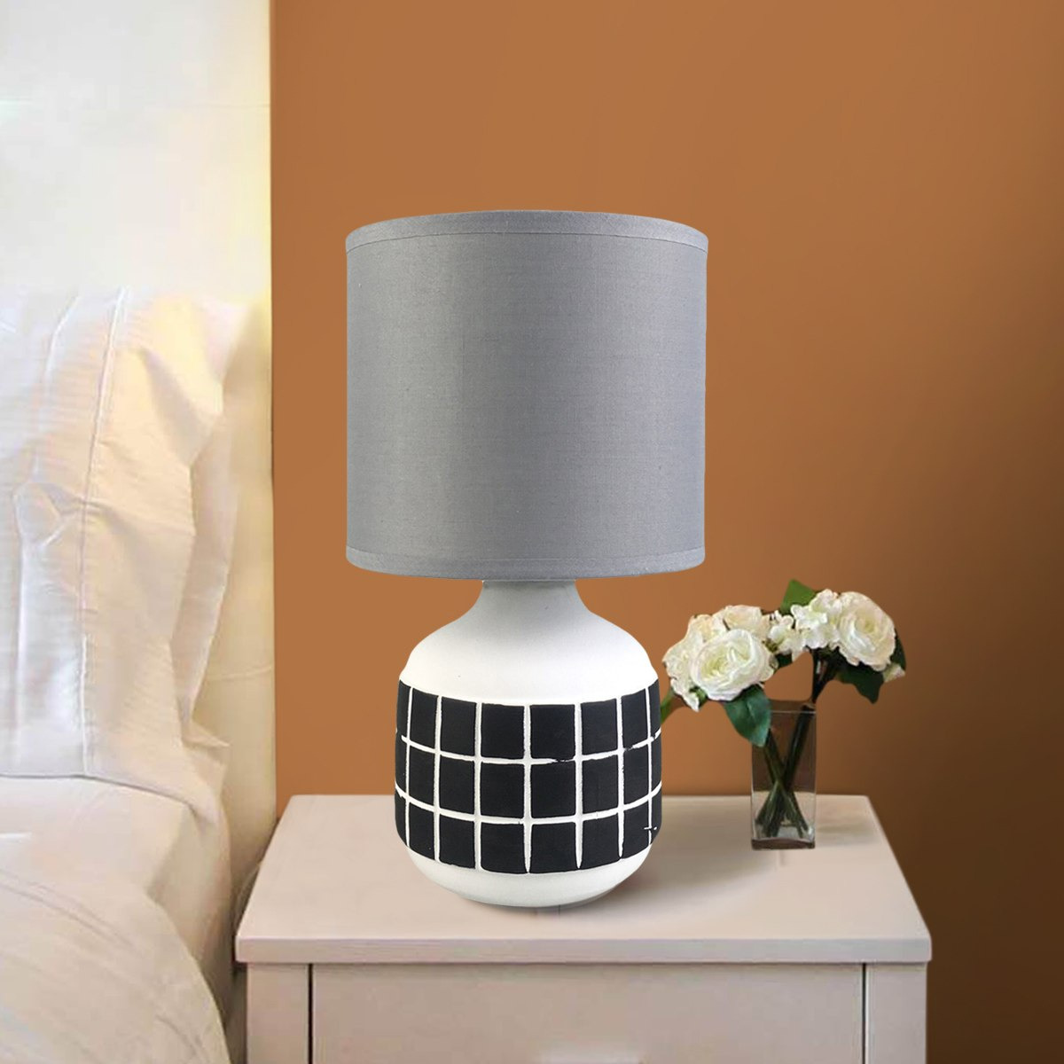 مصباح طاولة سيراميك من جيلاتن - 30 سم-hbxlivingroom-lighting-tablelamps-image-1