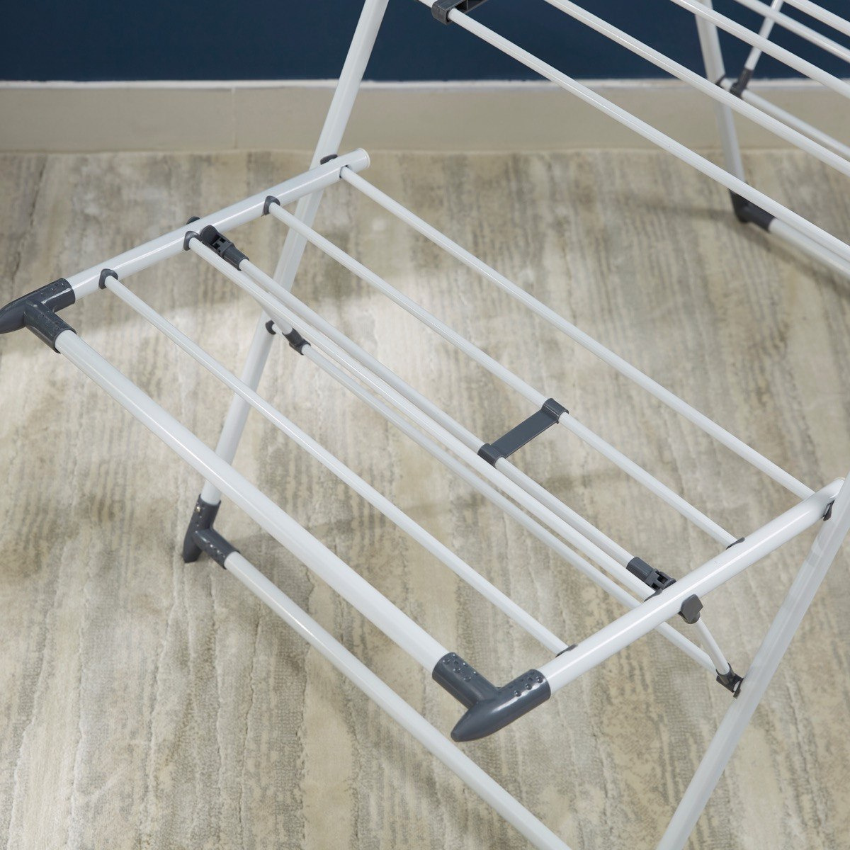 مجفف ملابس طابقين من باترفلاي - 154x62x99 سم-hbxhomeware-bathandlaundry-clothesdryingracks-image-4