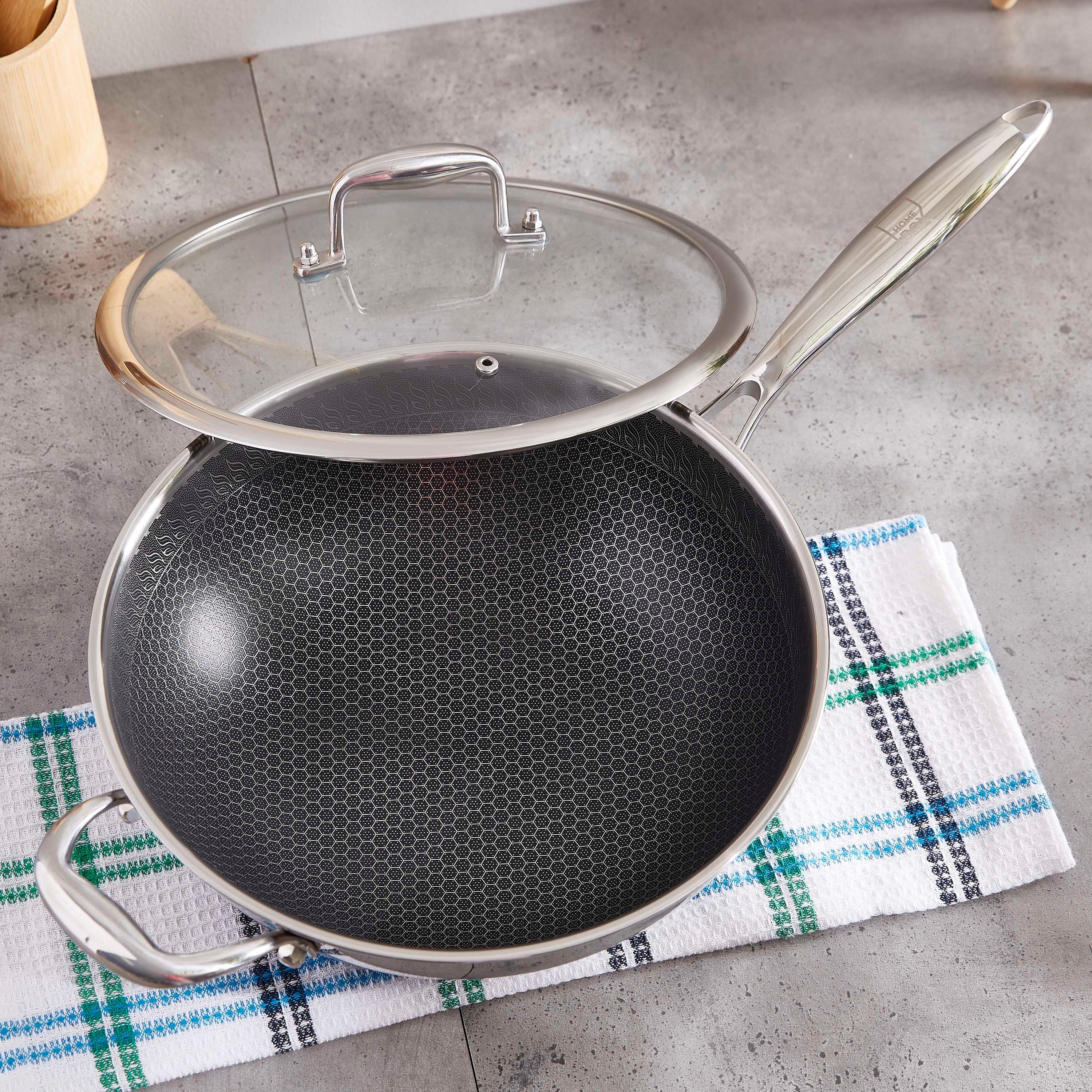 مقلاة ستانلس ستيل غير لاصقة من ماستر شيف - 28 سم-hbxkitchen-kitchenware-foodpreparation-image-2