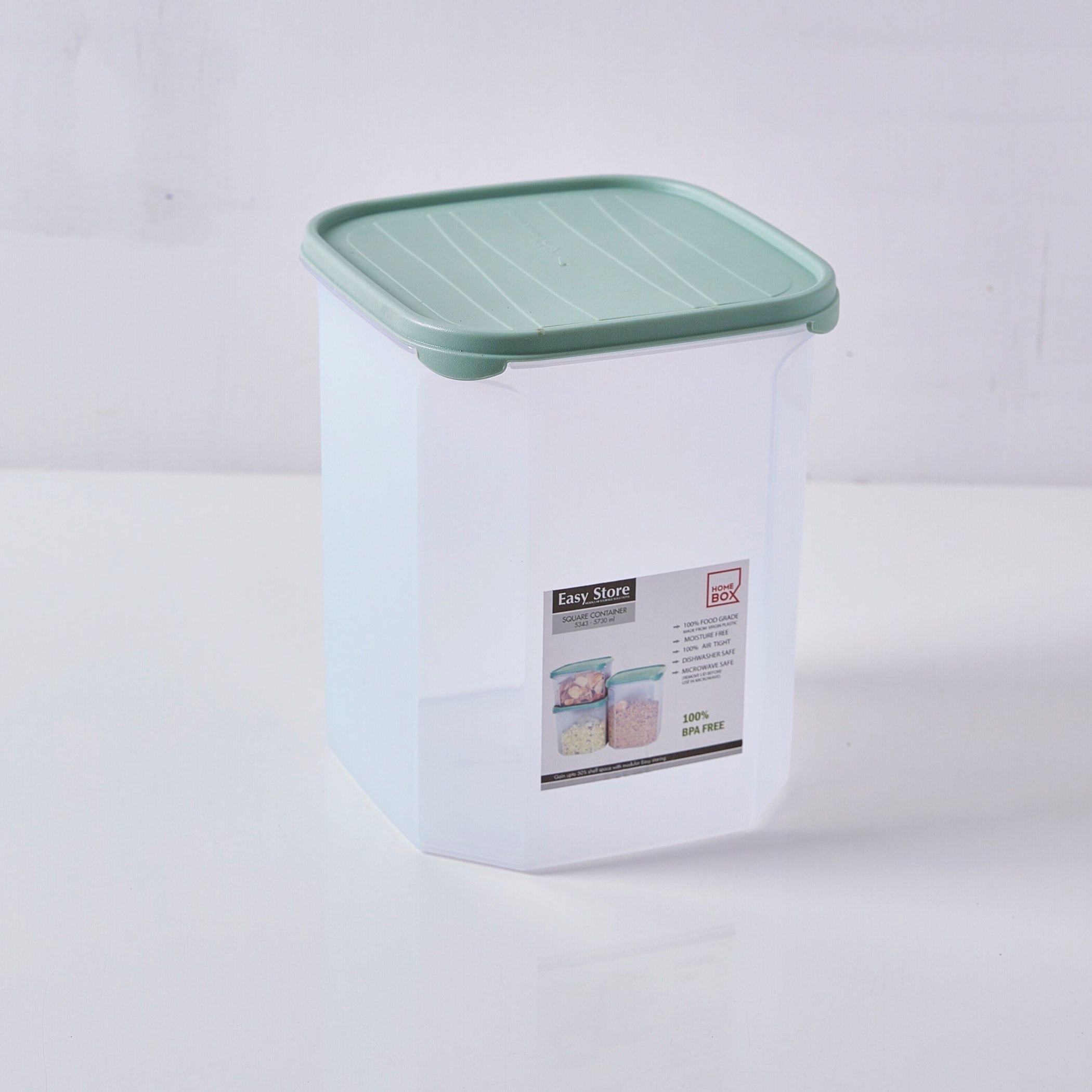 Easy Store Square Container - 5.7 L-hbxhomeware-hbxkitchen-image-5
