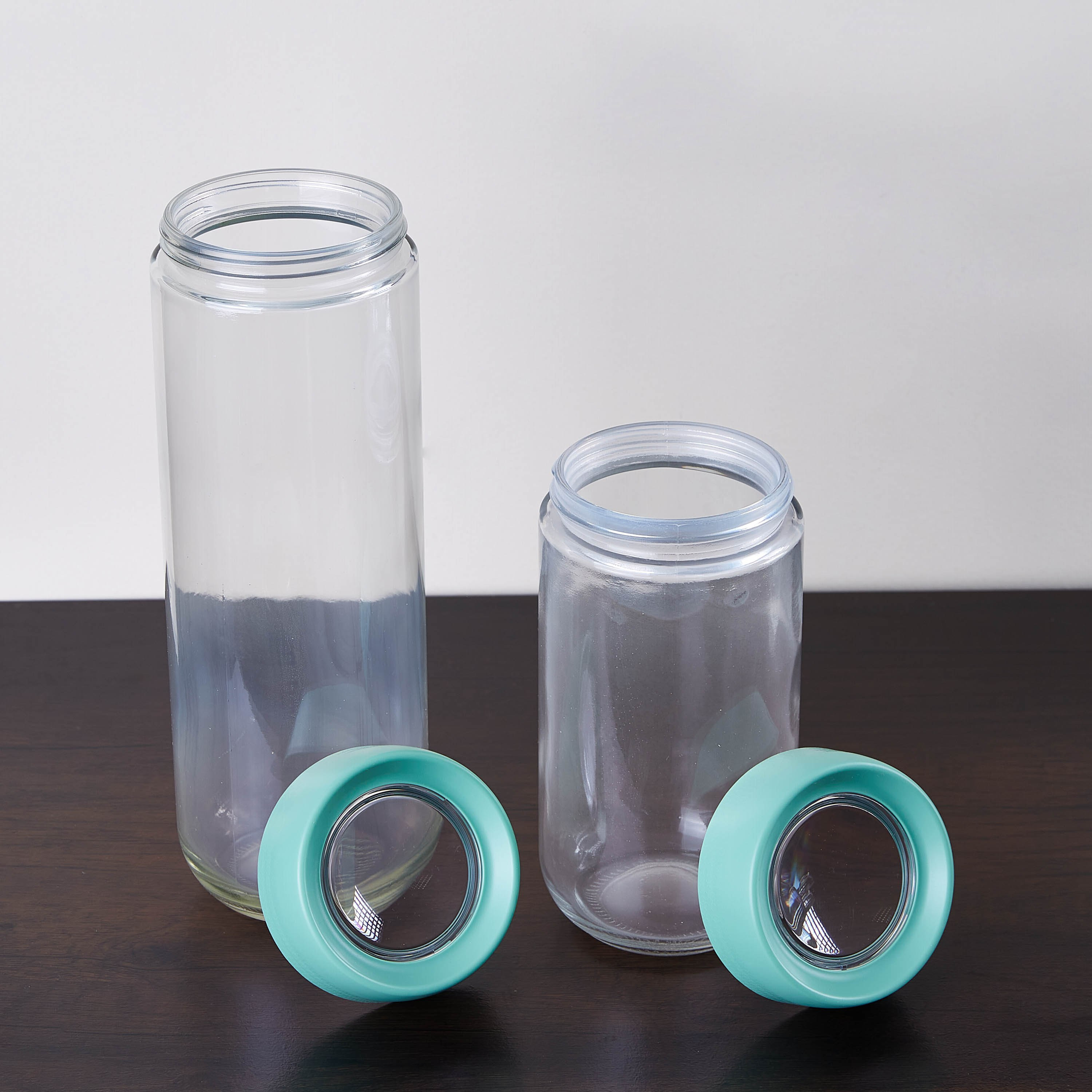 Click Lock 2-Piece Storage Jar Set-hbxhomeware-hbxkitchen-image-2