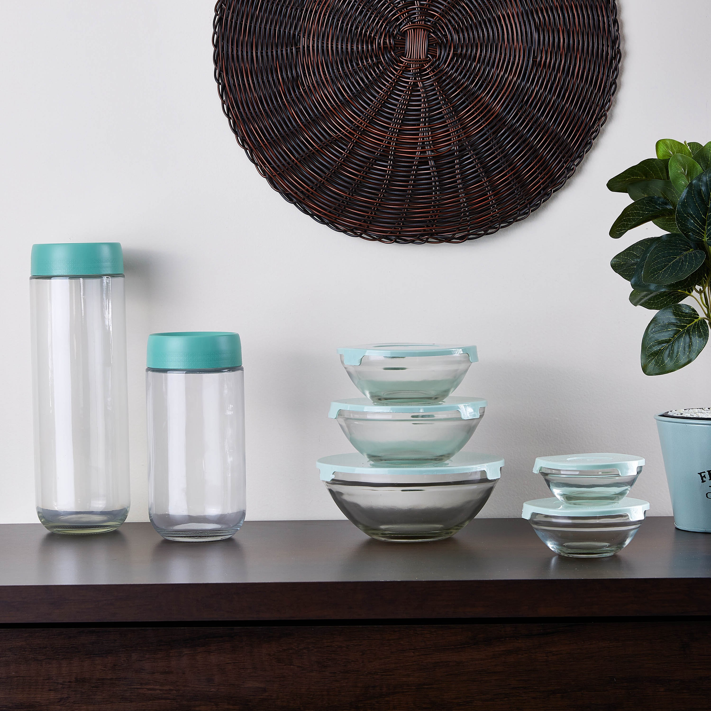 Click Lock 2-Piece Storage Jar Set-hbxhomeware-hbxkitchen-image-4