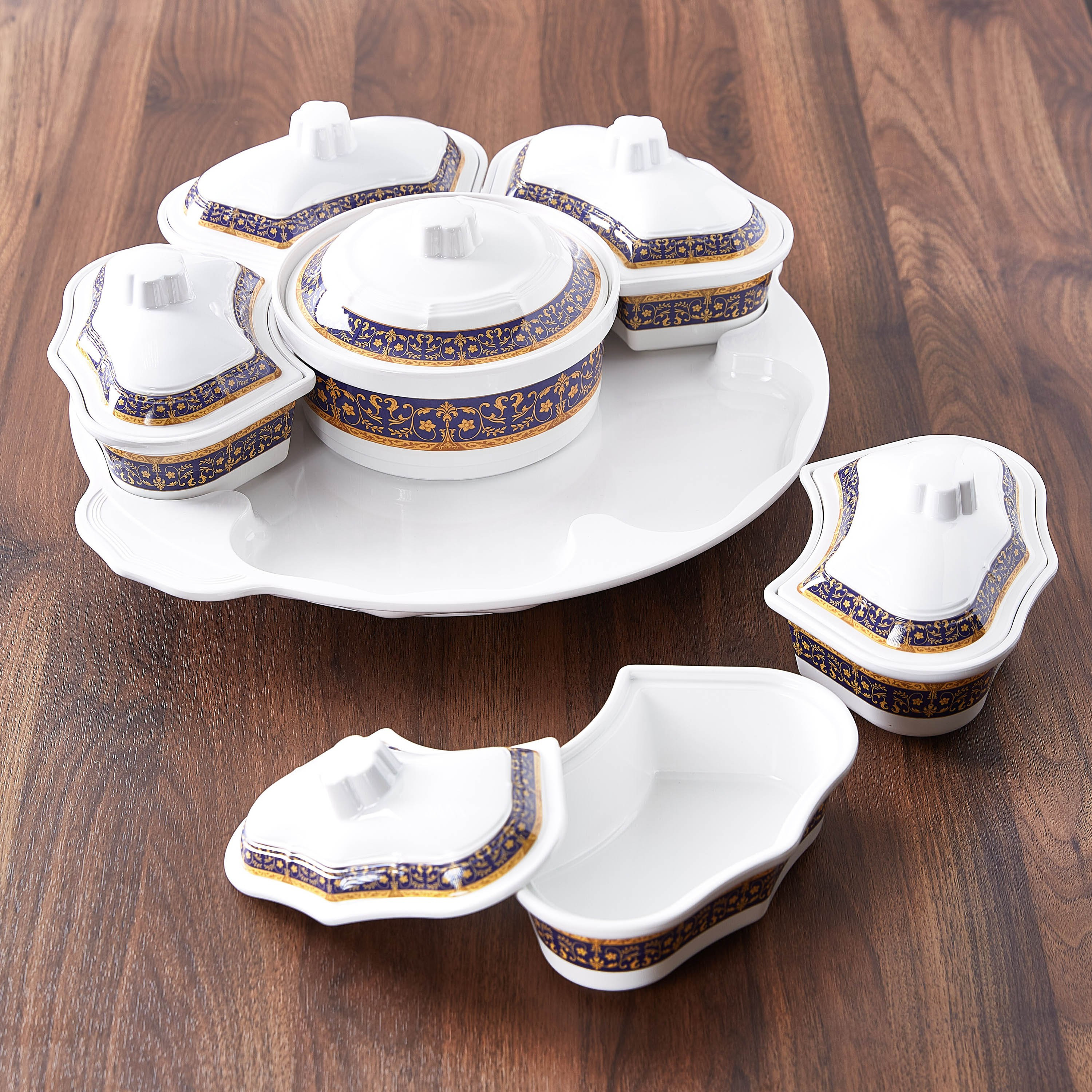 طقم تقديم دائري من هوفر- 14 قطعة-hbxhomeware-hbxkitchen-image-2