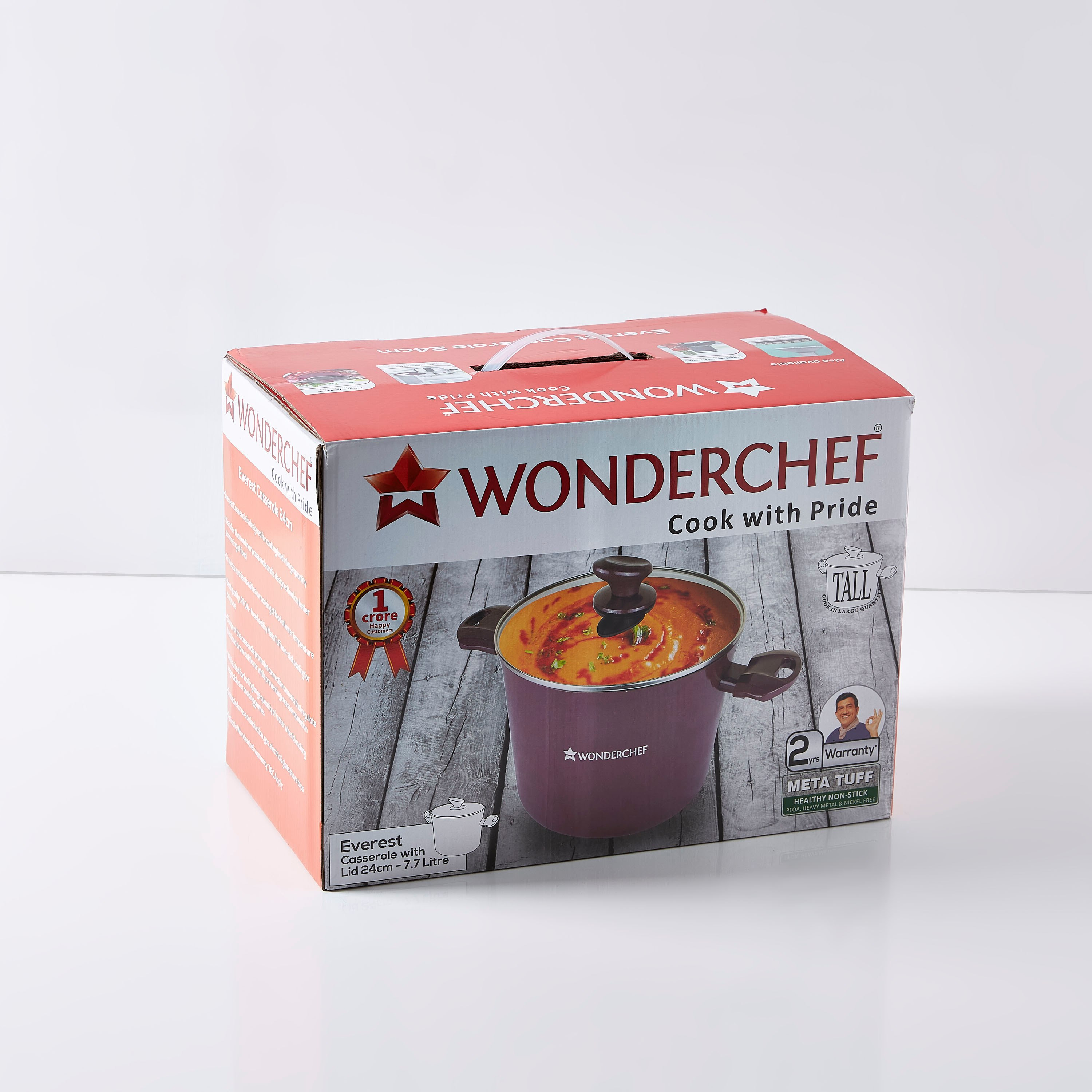 كسرولة بغطاء إيفرست من واندرشيف - 24 سم-hbxkitchen-kitchenware-foodpreparation-image-5