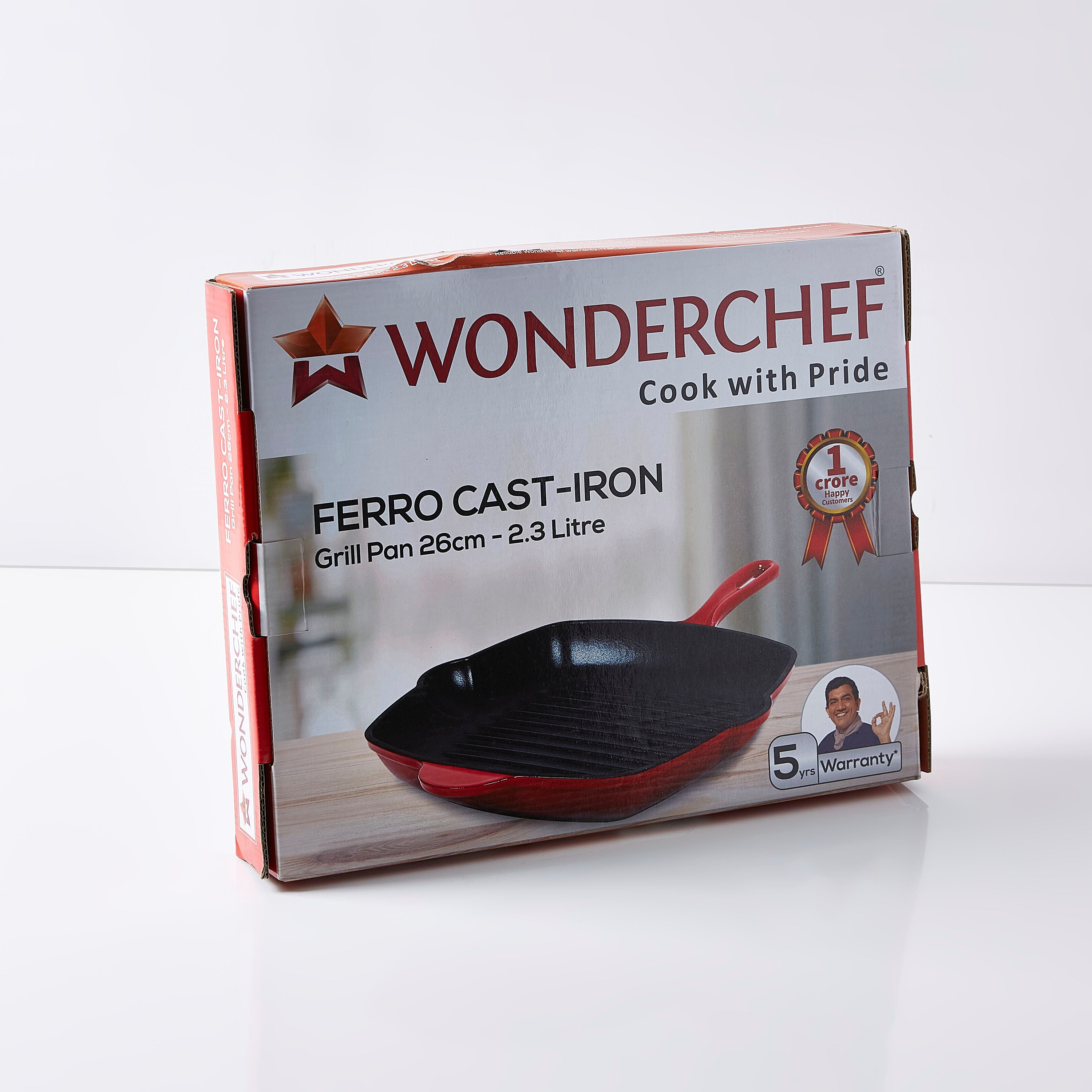 مقلاة كاست إيرون من واندرشيف فيرو - 26 سم-hbxkitchen-kitchenware-foodpreparation-image-5
