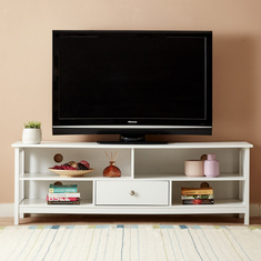 Halmstad 1-Drawer Low TV Unit for TVs up to 65 inches