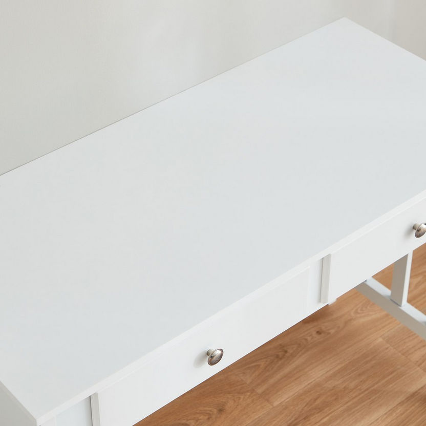 Halmstad Study Desk with 2-Drawers-Desks-image-2