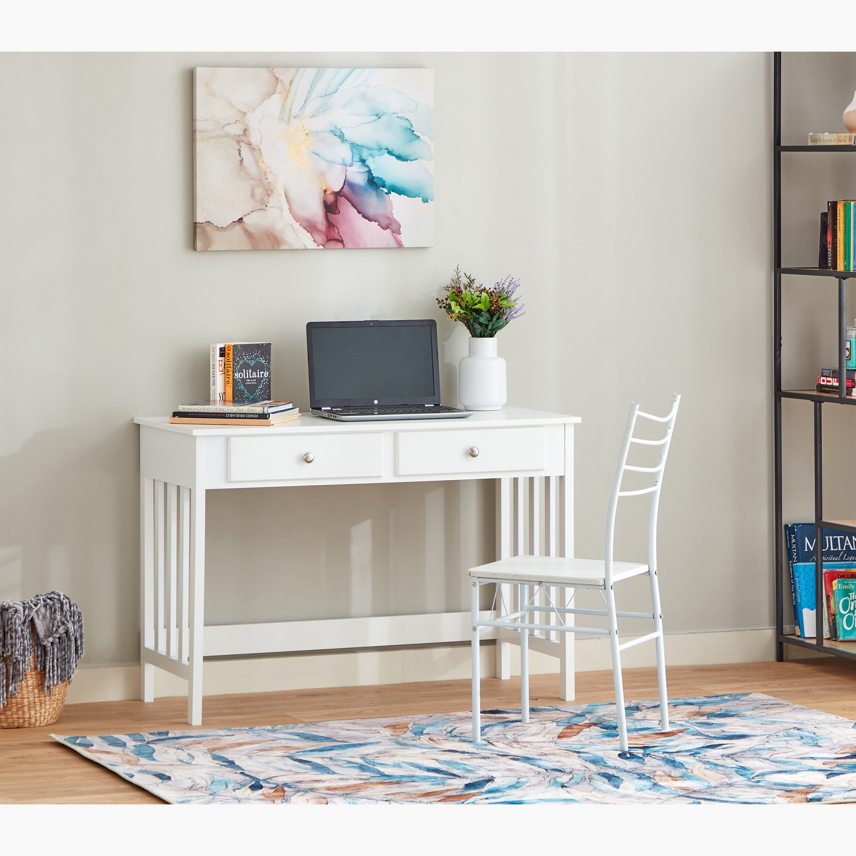 Halmstad Study Desk with 2-Drawers-hbxfurniture-office-desks-image-8