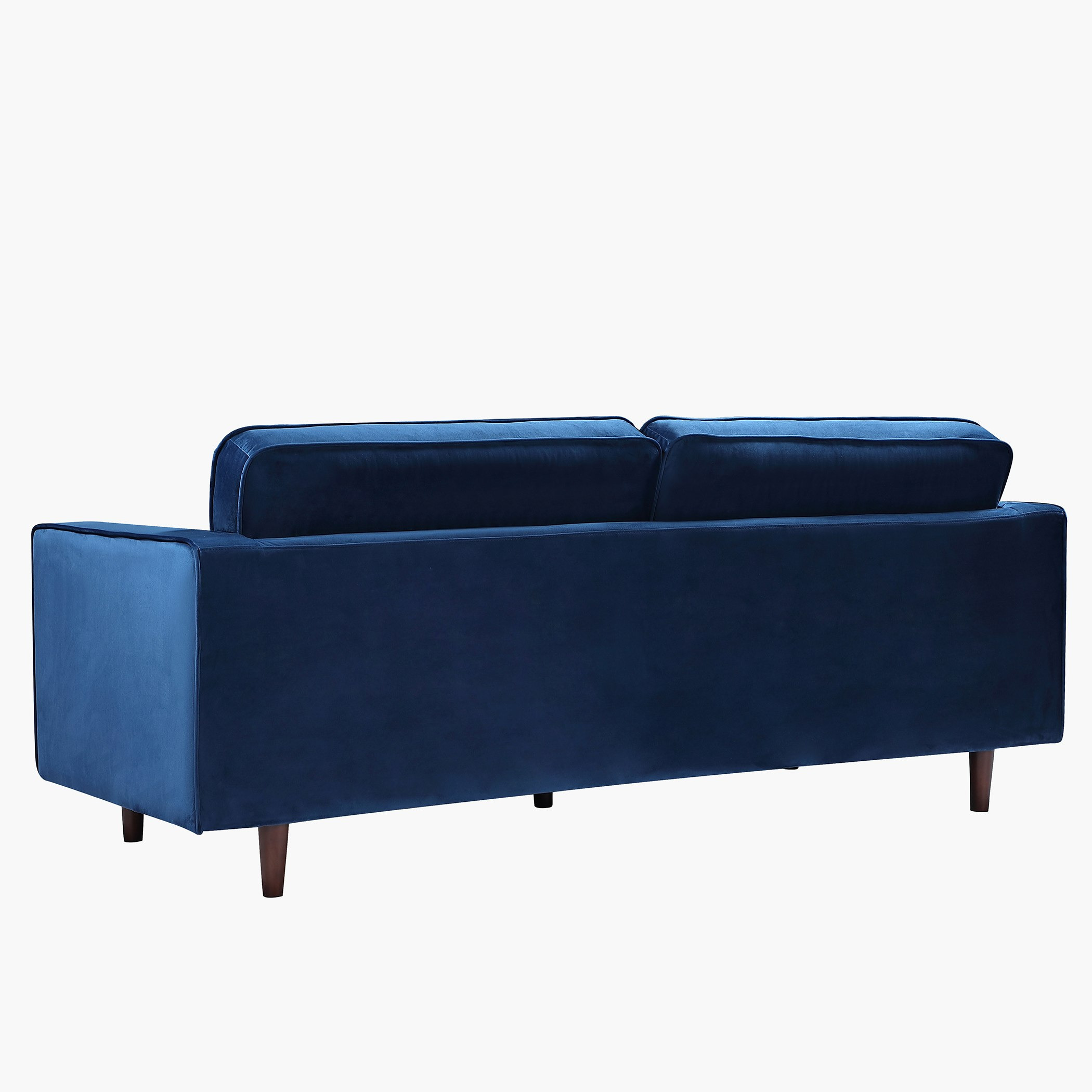 كنبة مخمليّة 3 مقاعد مع 2 وسادة داعمة من ليندا-hbxlivingroom-sofasandarmchairs-sofas-image-4
