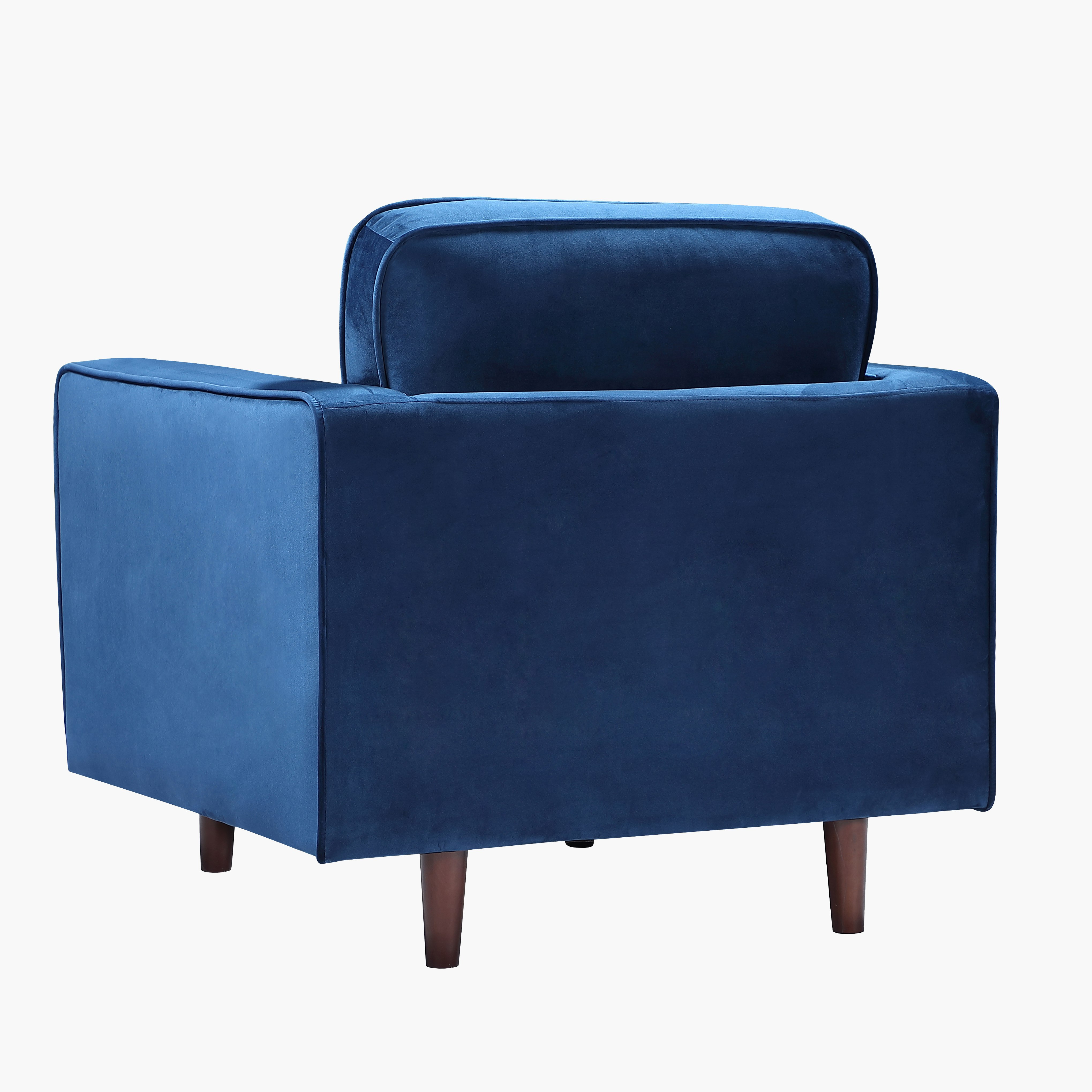 كنبة مخمليّة مقعد واحد مع 2 وسائد داعمة من ليندا-hbxlivingroom-sofasandarmchairs-sofas-image-3