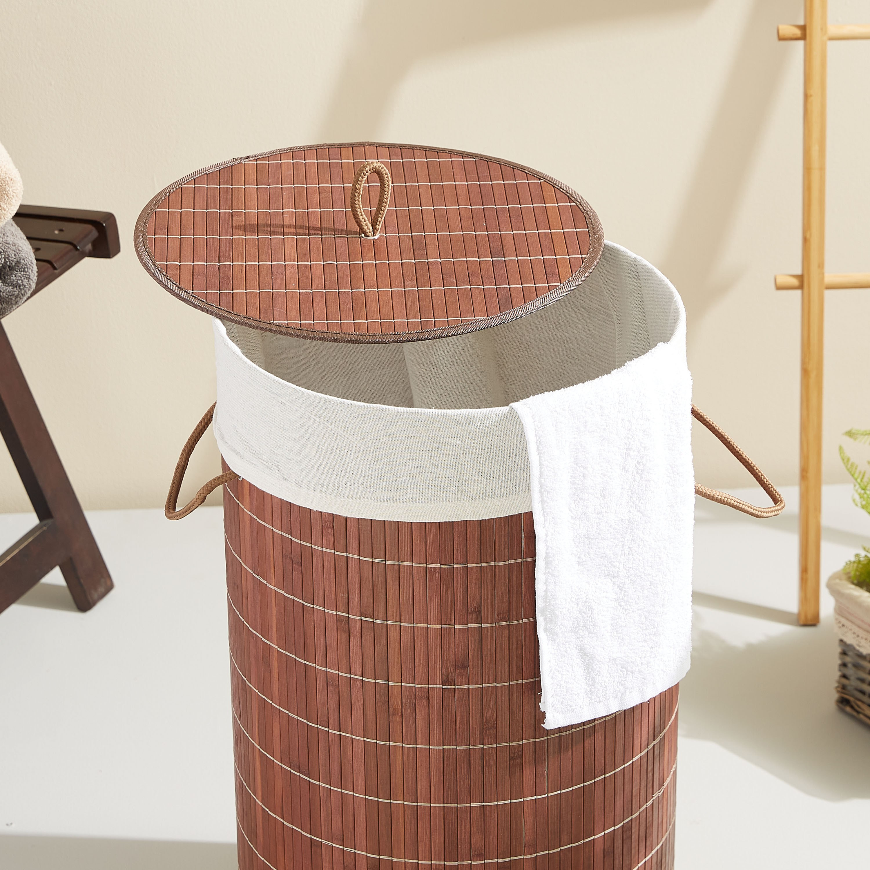 سلّة غسيل بامبو مستديرة نوك داون-hbxbathroom-bathroomstorage-laundryhampers-image-2