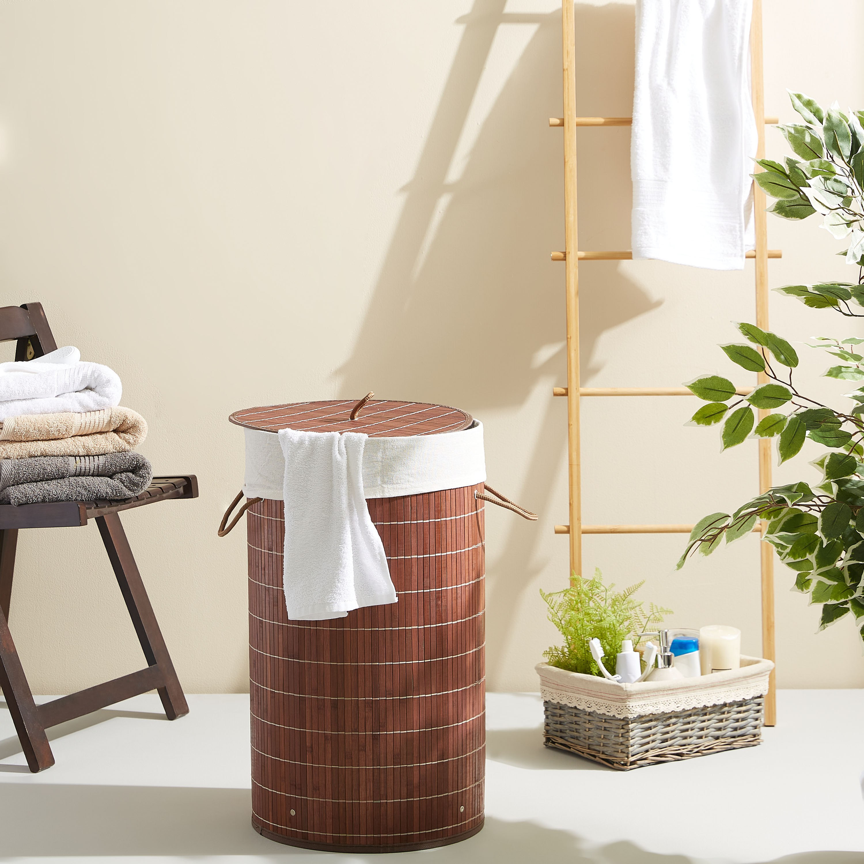 سلّة غسيل بامبو مستديرة نوك داون-hbxbathroom-bathroomstorage-laundryhampers-image-4