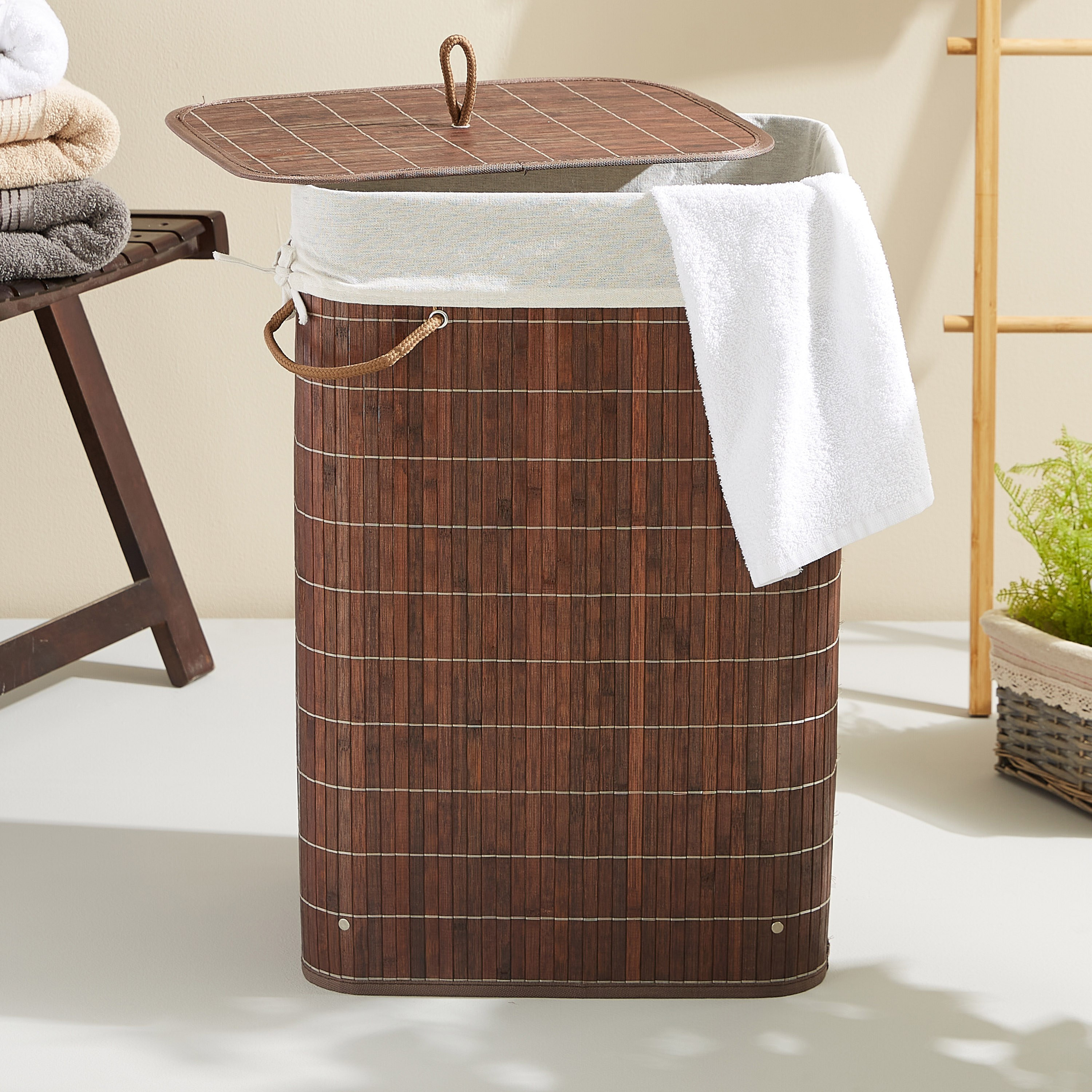 سلّة غسيل بامبو مستطيلة نوك داون-hbxbathroom-bathroomstorage-laundryhampers-image-2