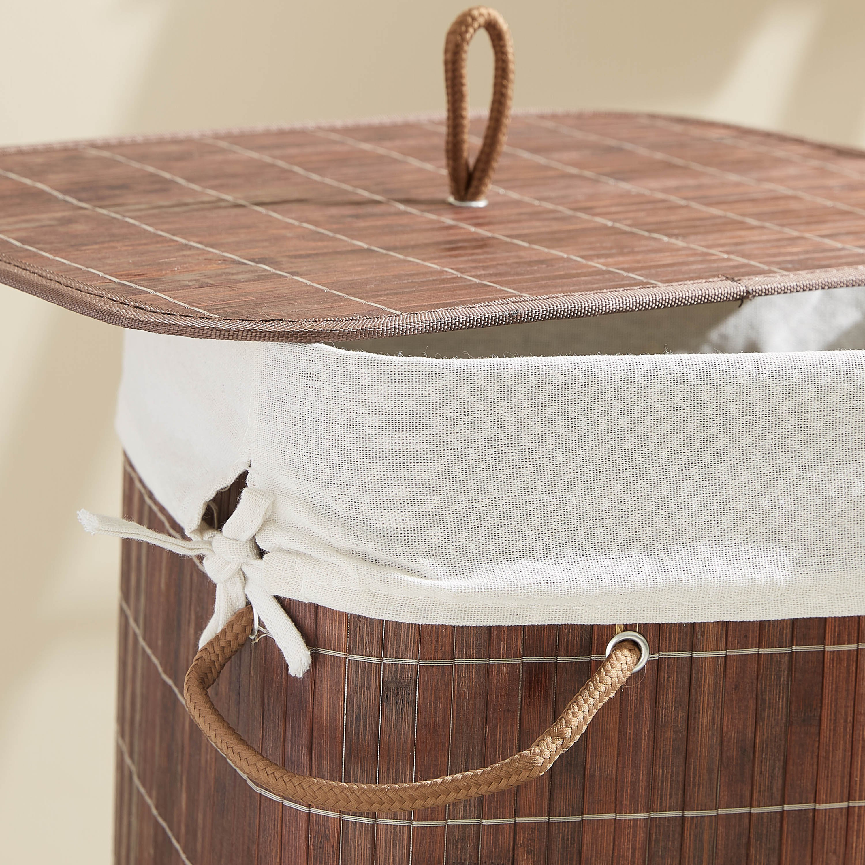 سلّة غسيل بامبو مستطيلة نوك داون-hbxbathroom-bathroomstorage-laundryhampers-image-4