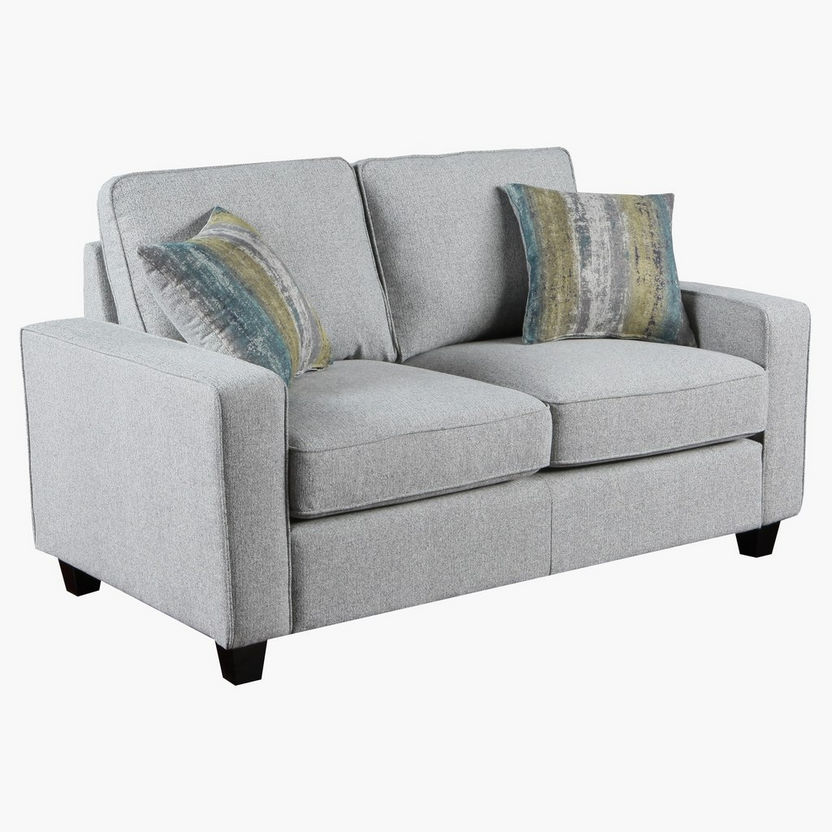Simmons 2-Seater Textured Sofa with 2-Cushions-Sofas-image-2