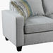 Simmons 2-Seater Textured Sofa with 2-Cushions-Sofas-thumbnailMobile-4