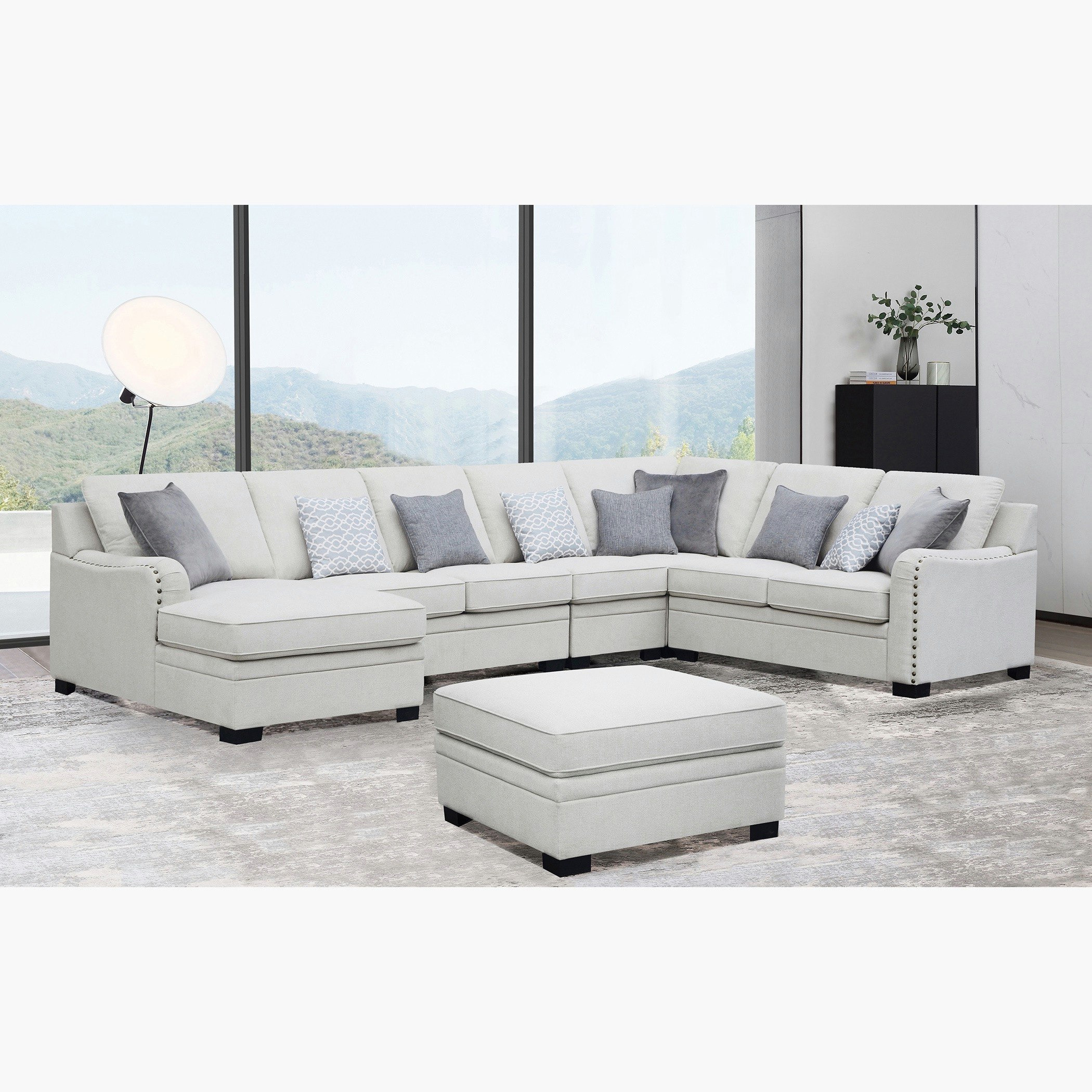 Left side on sale sectional sofa