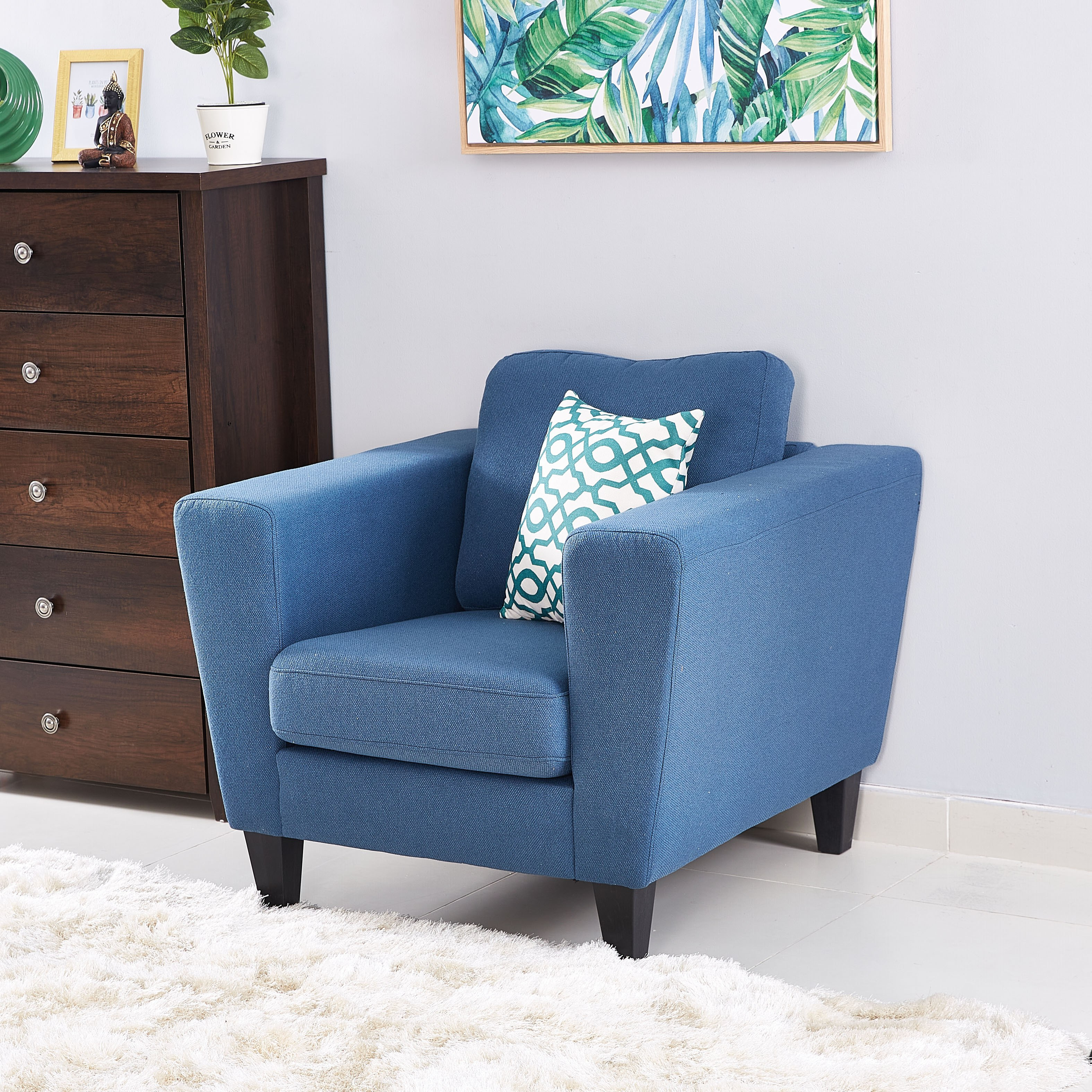 Cathy Tria 1-Seater Sofa with Contrast Print Scatter Cushion-hbxlivingroom-sofasandarmchairs-sofas-image-2