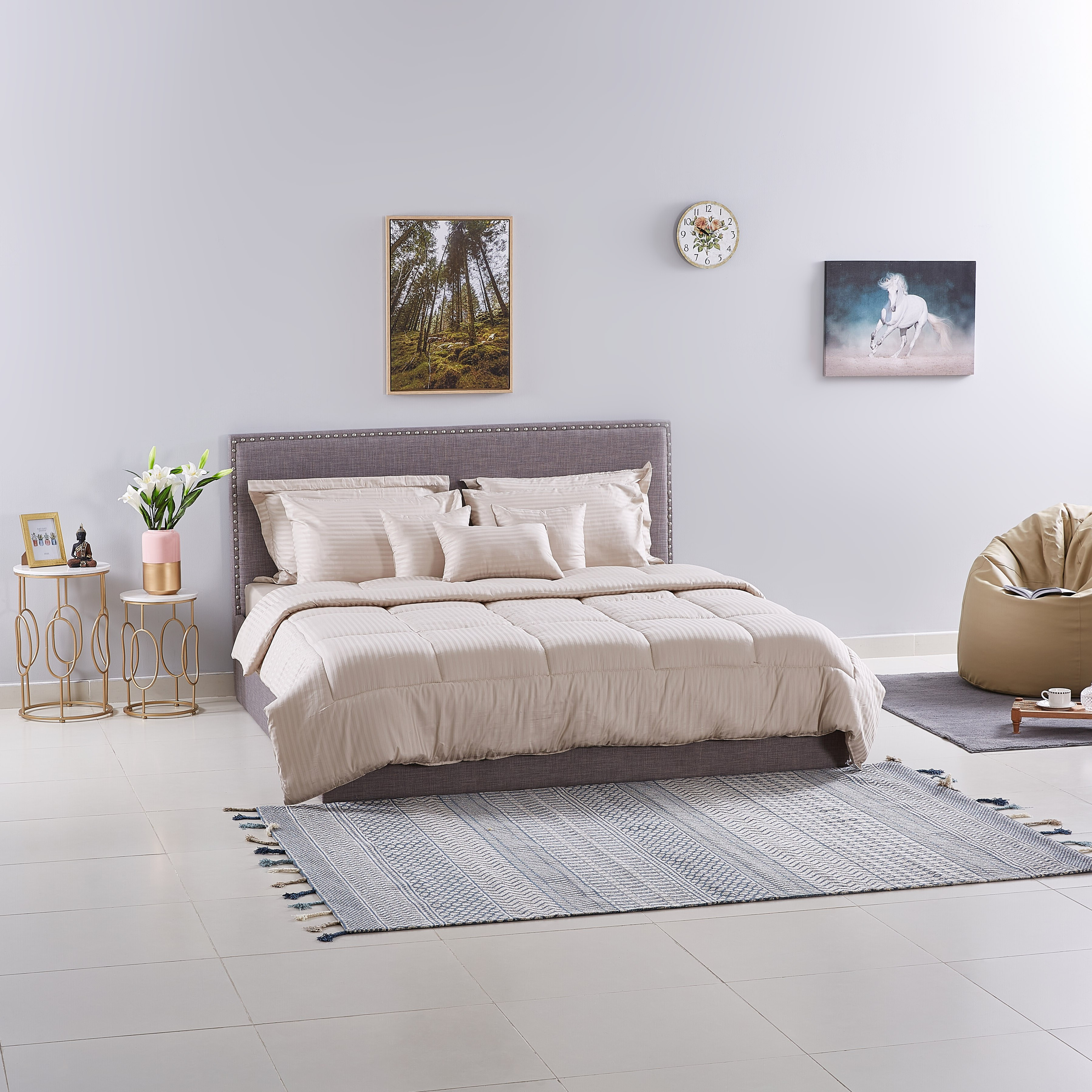 طقم ألحفة وبياضات سوبر كينج 9 قطع من هاميلتون - 240x240 سم-hbxhomeware-hbxdecorandfurnishings-image-6