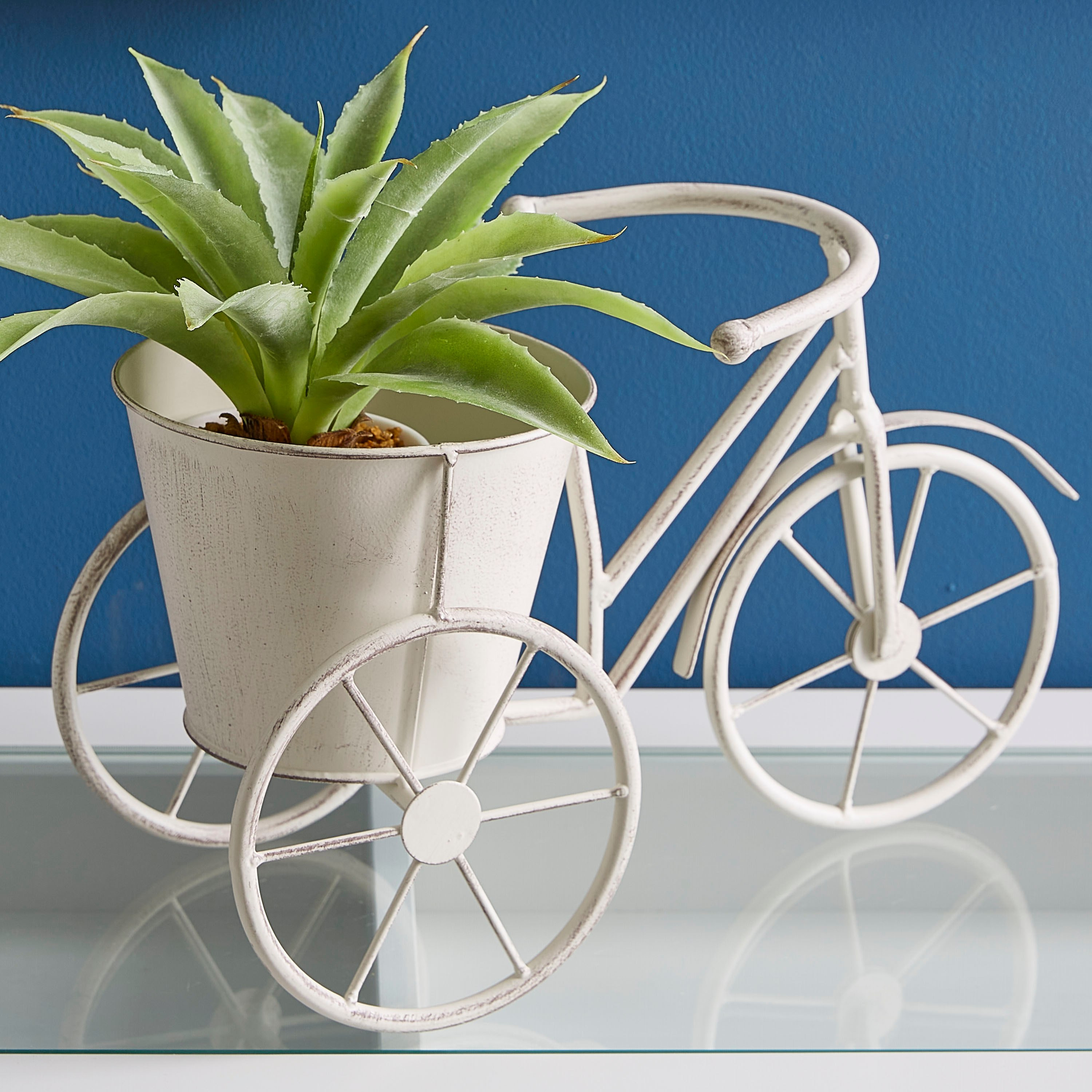 إناء زرع معدني على شكل دراجة من فيستا-hbxdecorandfurnishings-homeaccessories-artificialflowersandplants-image-3