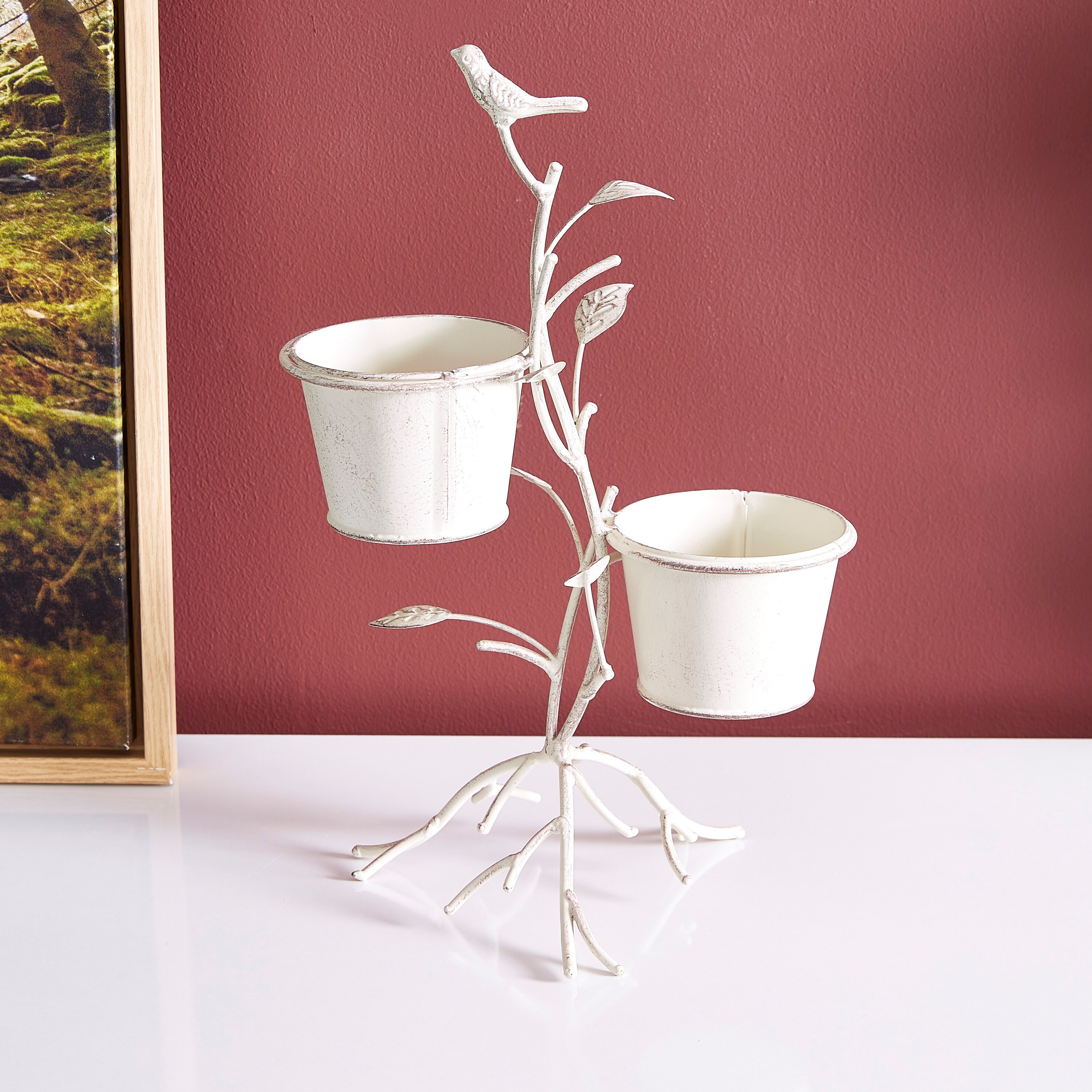 إناء زرع معدني على شكل شجرة من فيستا-hbxdecorandfurnishings-homeaccessories-artificialflowersandplants-image-1