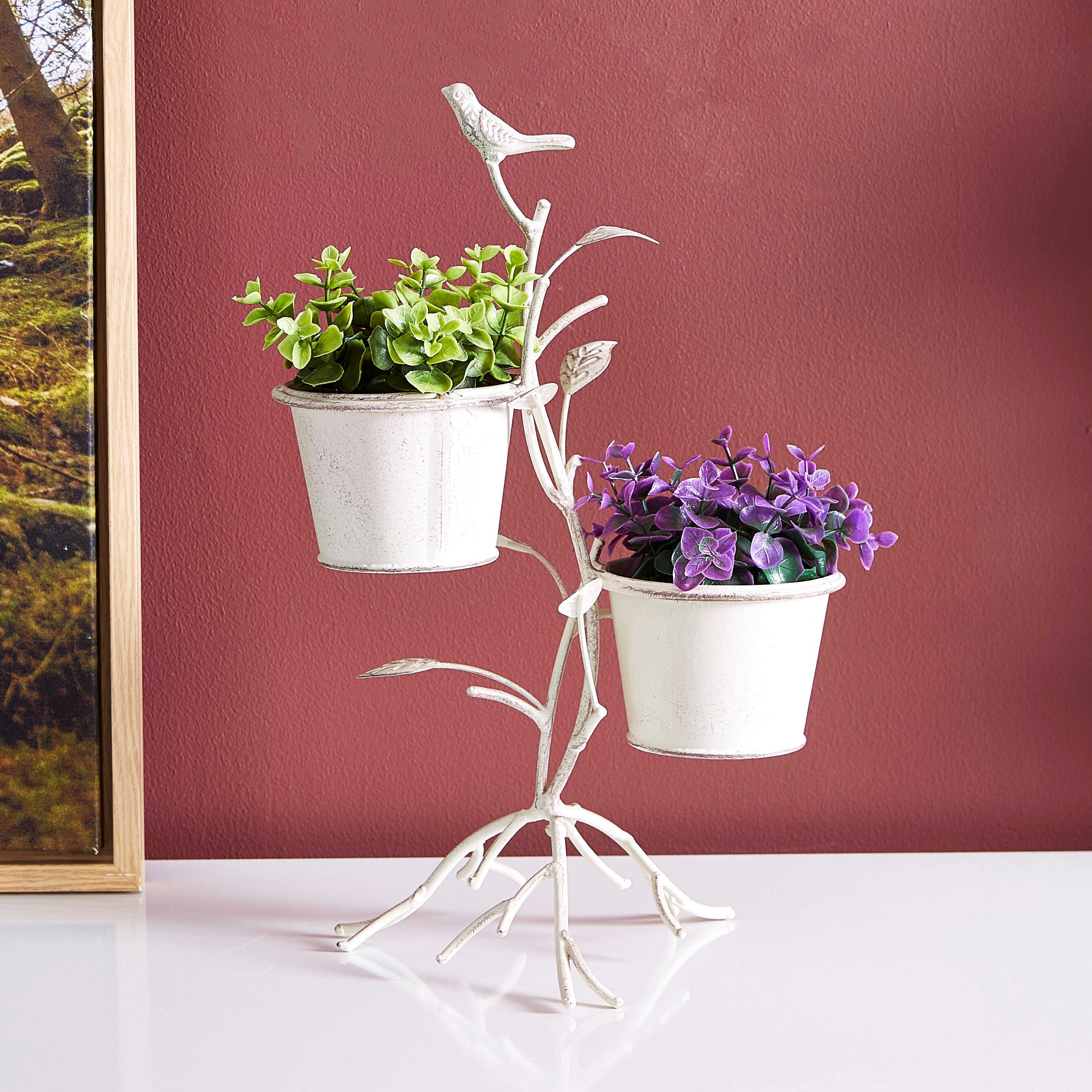 إناء زرع معدني على شكل شجرة من فيستا-hbxdecorandfurnishings-homeaccessories-artificialflowersandplants-image-2
