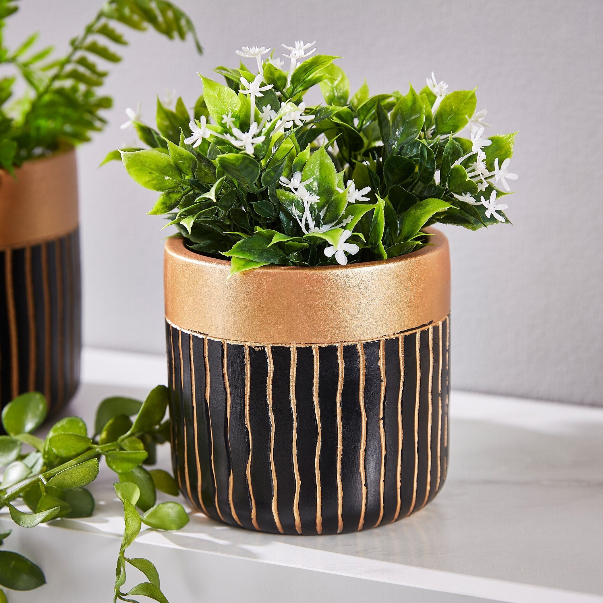 إصيص حديقة اسمنت من سيجو-hbxdecorandfurnishings-homeaccessories-artificialflowersandplants-image-2