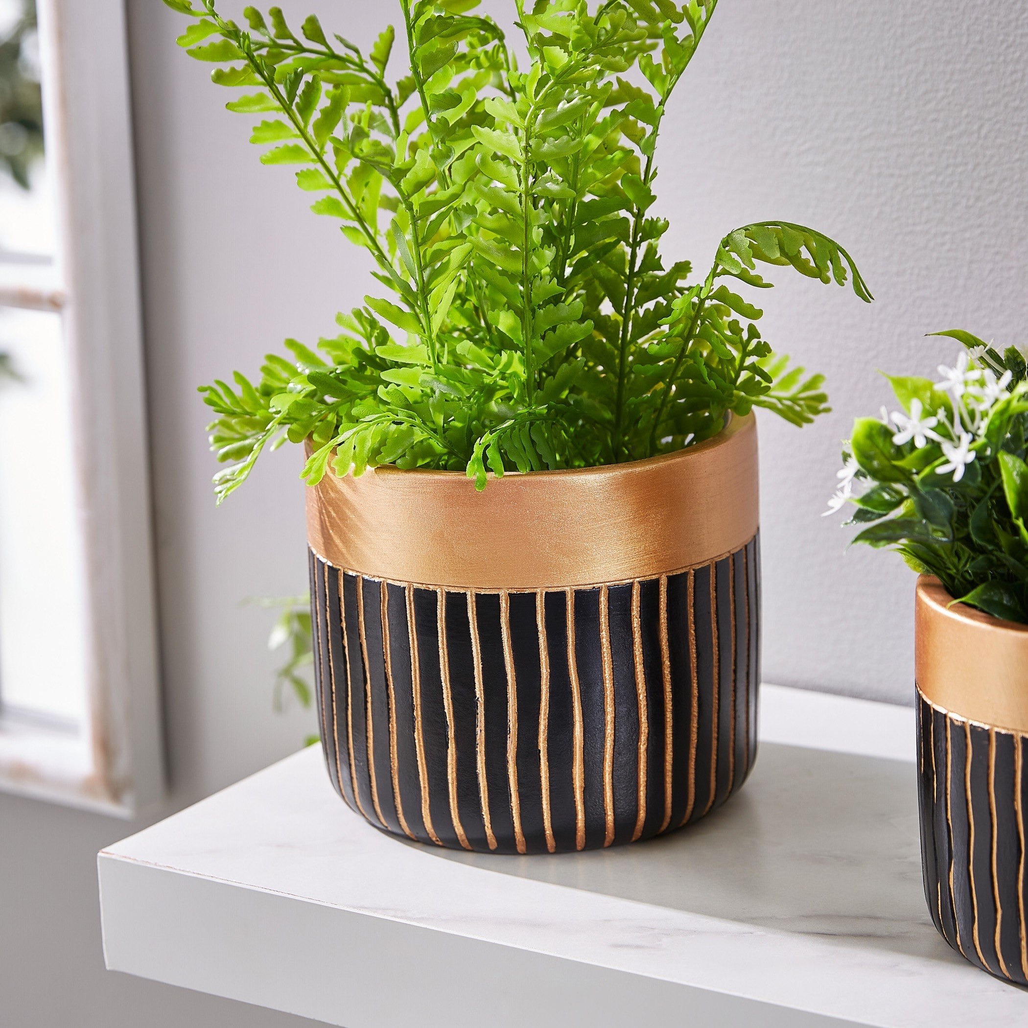 إصيص حديقة اسمنت من سيجو-hbxdecorandfurnishings-homeaccessories-artificialflowersandplants-image-2