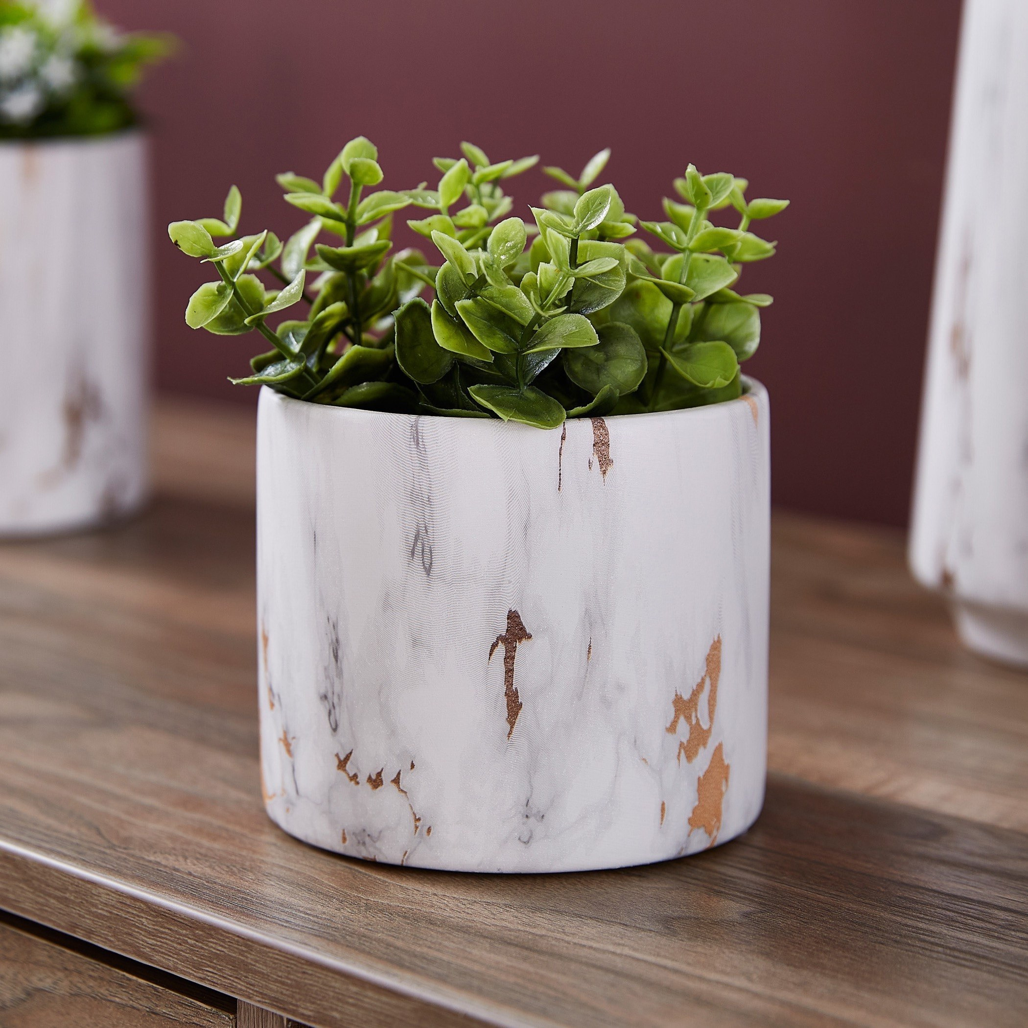 إصيص حديقة دولميت من إليت - 9 سم-hbxdecorandfurnishings-homeaccessories-artificialflowersandplants-image-2
