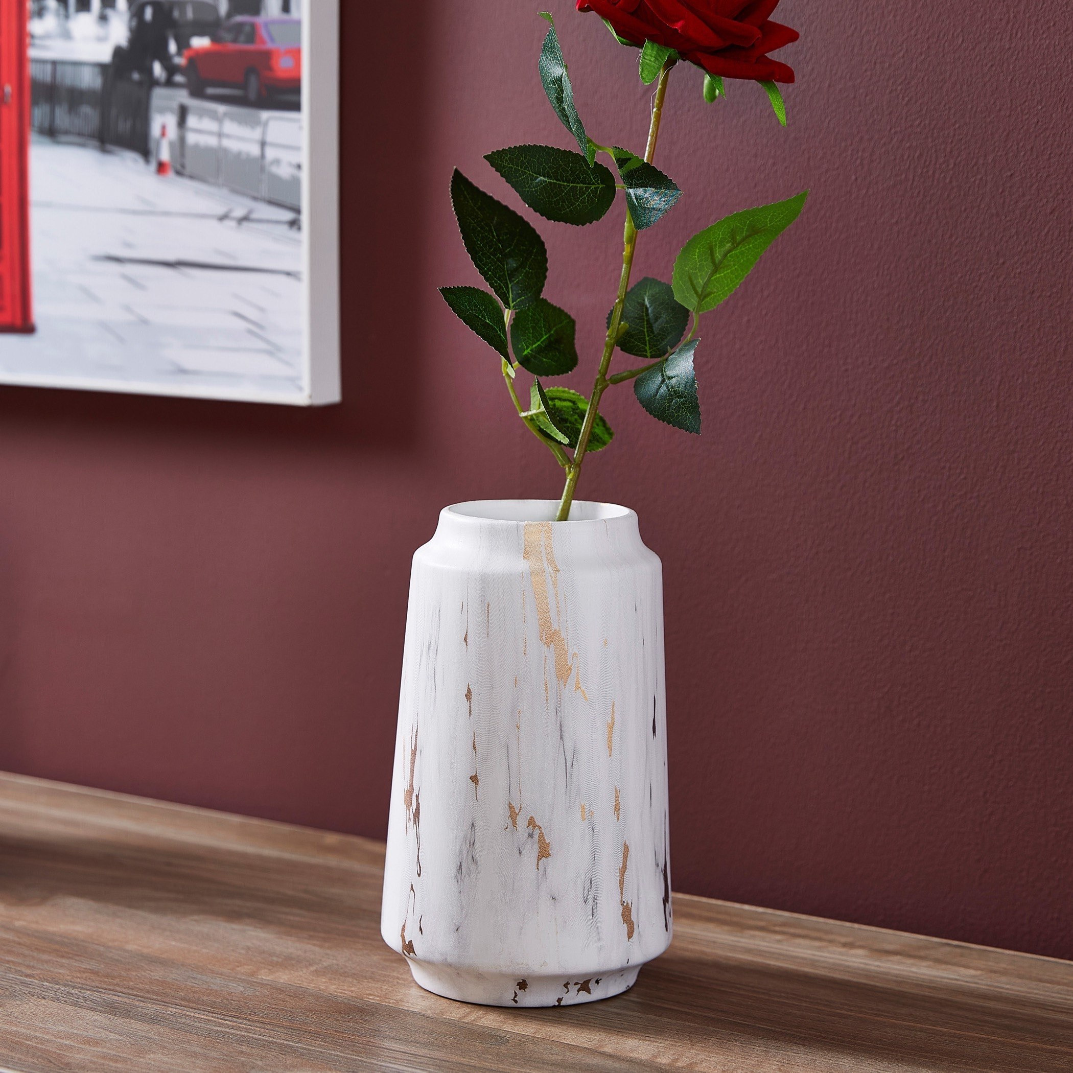 إصيص حديقة دولميت من إليت - 18 سم-hbxdecorandfurnishings-homeaccessories-artificialflowersandplants-image-2