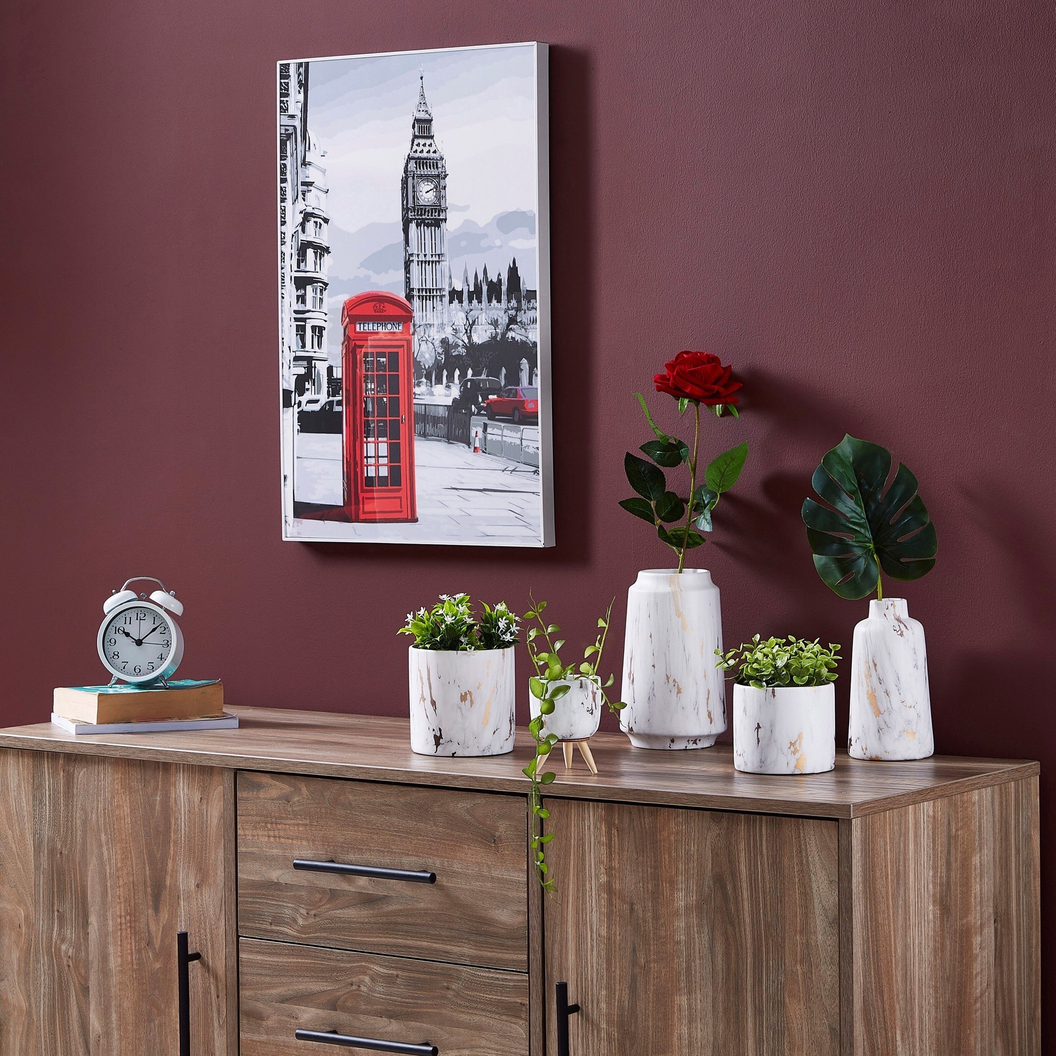 إصيص حديقة دولميت من إليت - 18 سم-hbxdecorandfurnishings-homeaccessories-artificialflowersandplants-image-4