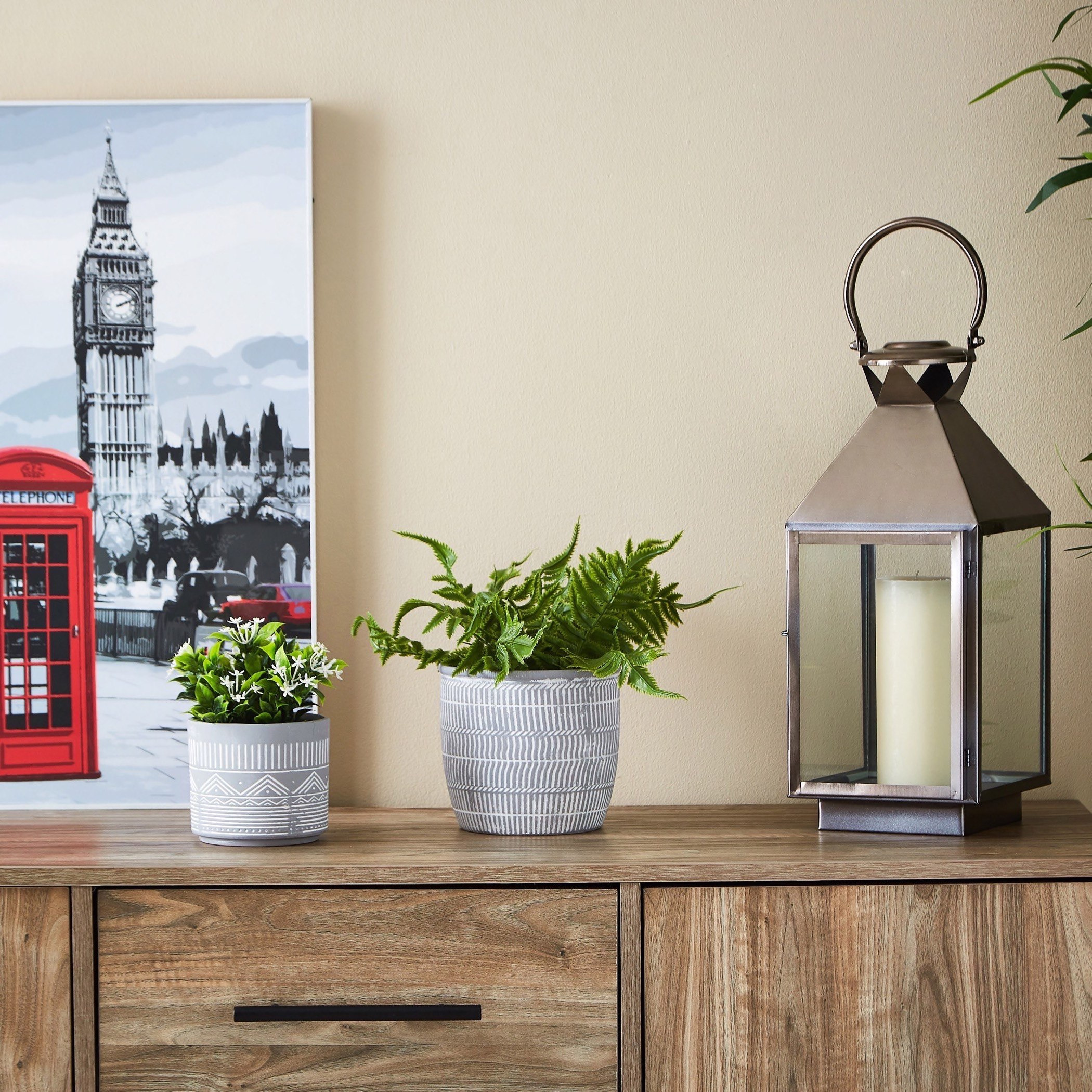 إصيص حديقة دولميت تيراكوتا من ميزون-hbxdecorandfurnishings-homeaccessories-artificialflowersandplants-image-3