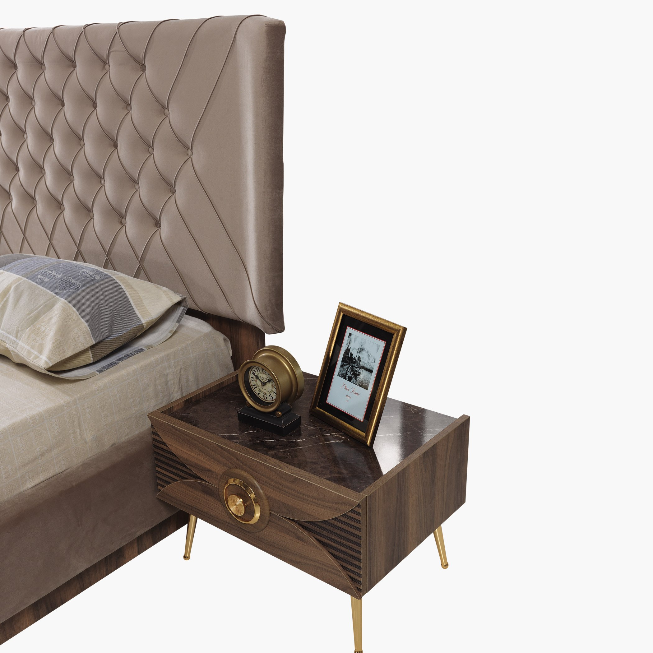 طقم سرير كينج 6 قطع من كوزا- 180x200 سم-hbxbedroom-bedsandbedsets-bedroomsets-king-image-6