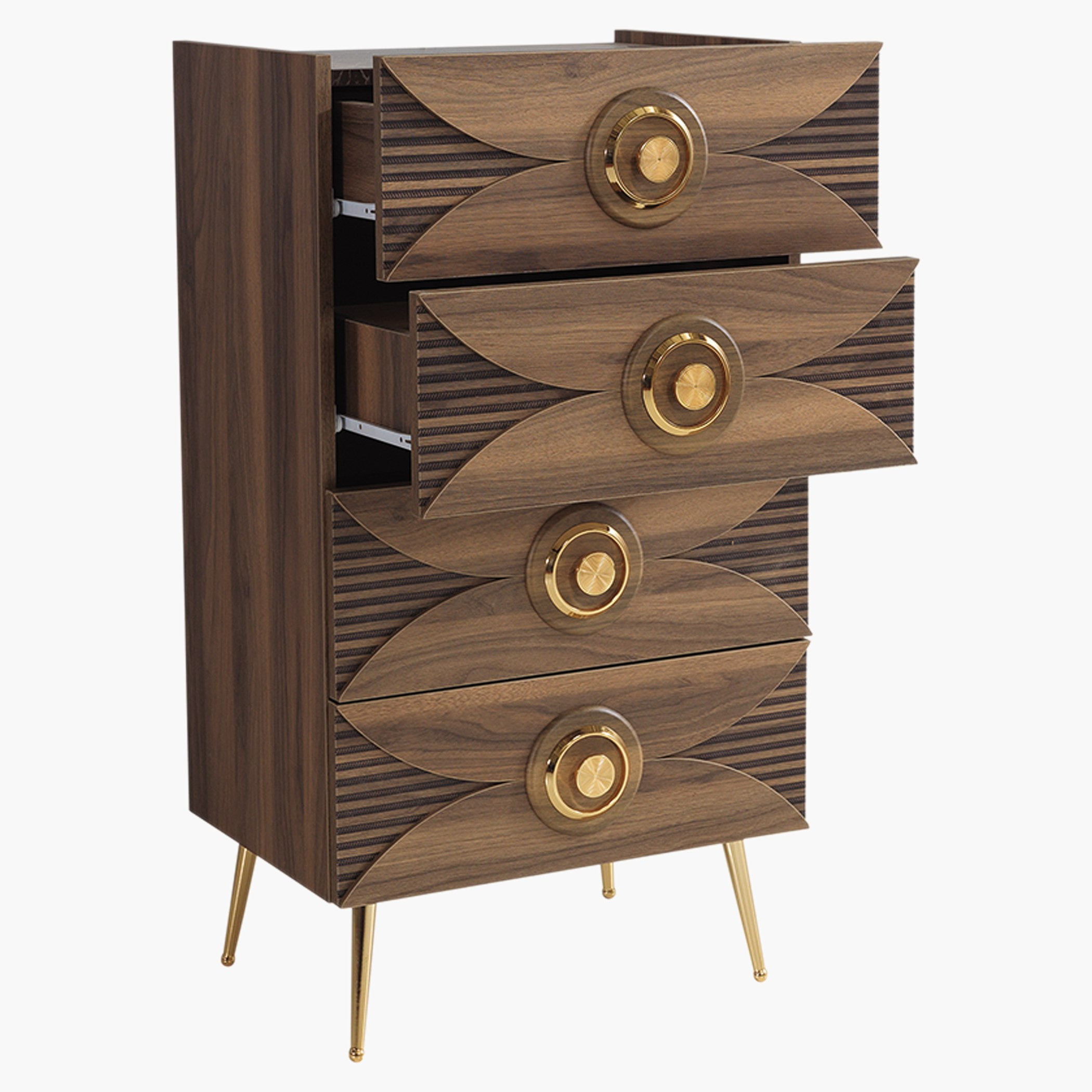 وحدة تخزين بـ4 أدراج من كوزا-hbxfurniture-dressersandchests-chestofdrawers-image-3