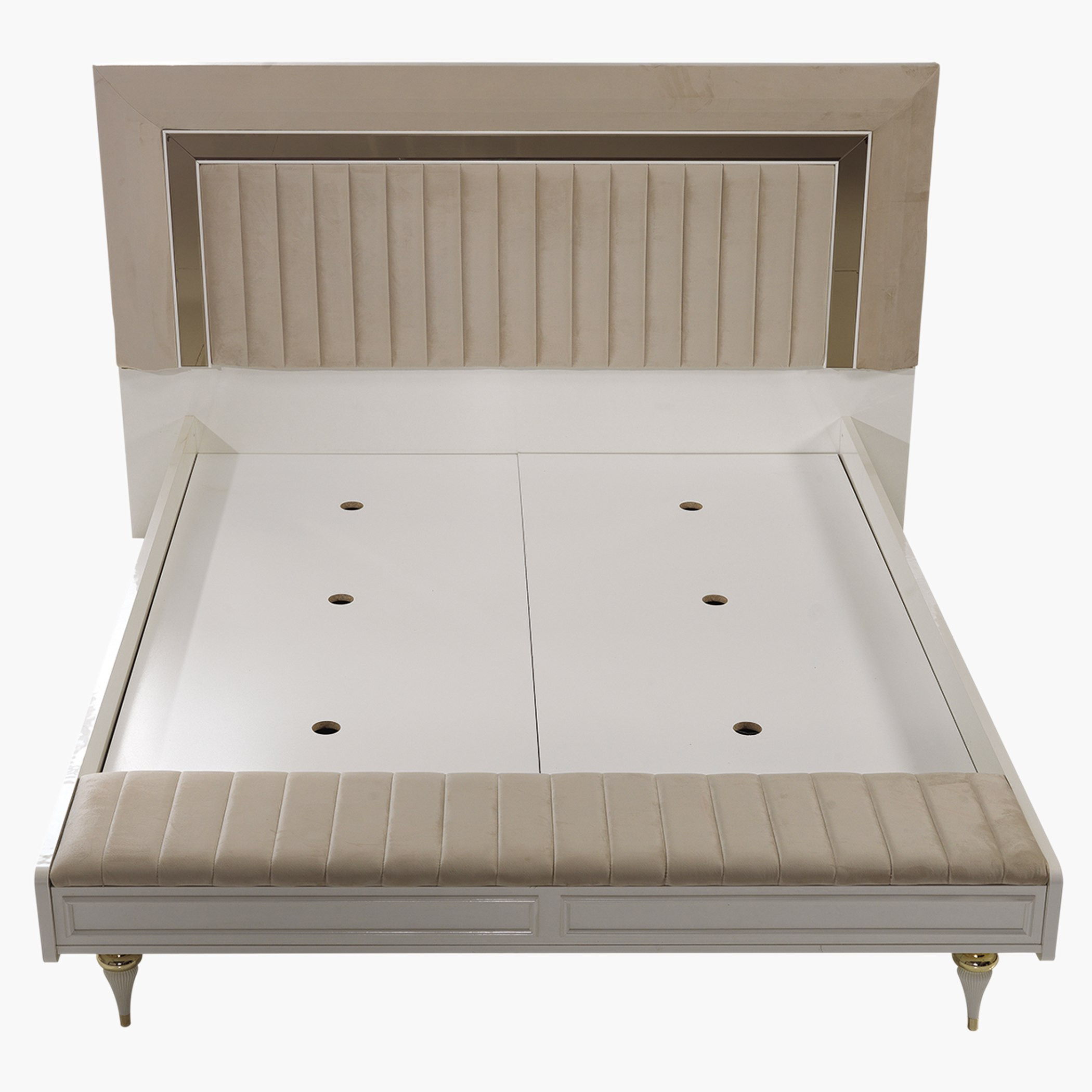 طقم سرير كينج 6 قطع من نوفا - 180x200 سم-hbxbedroom-bedsandbedsets-bedroomsets-king-image-3