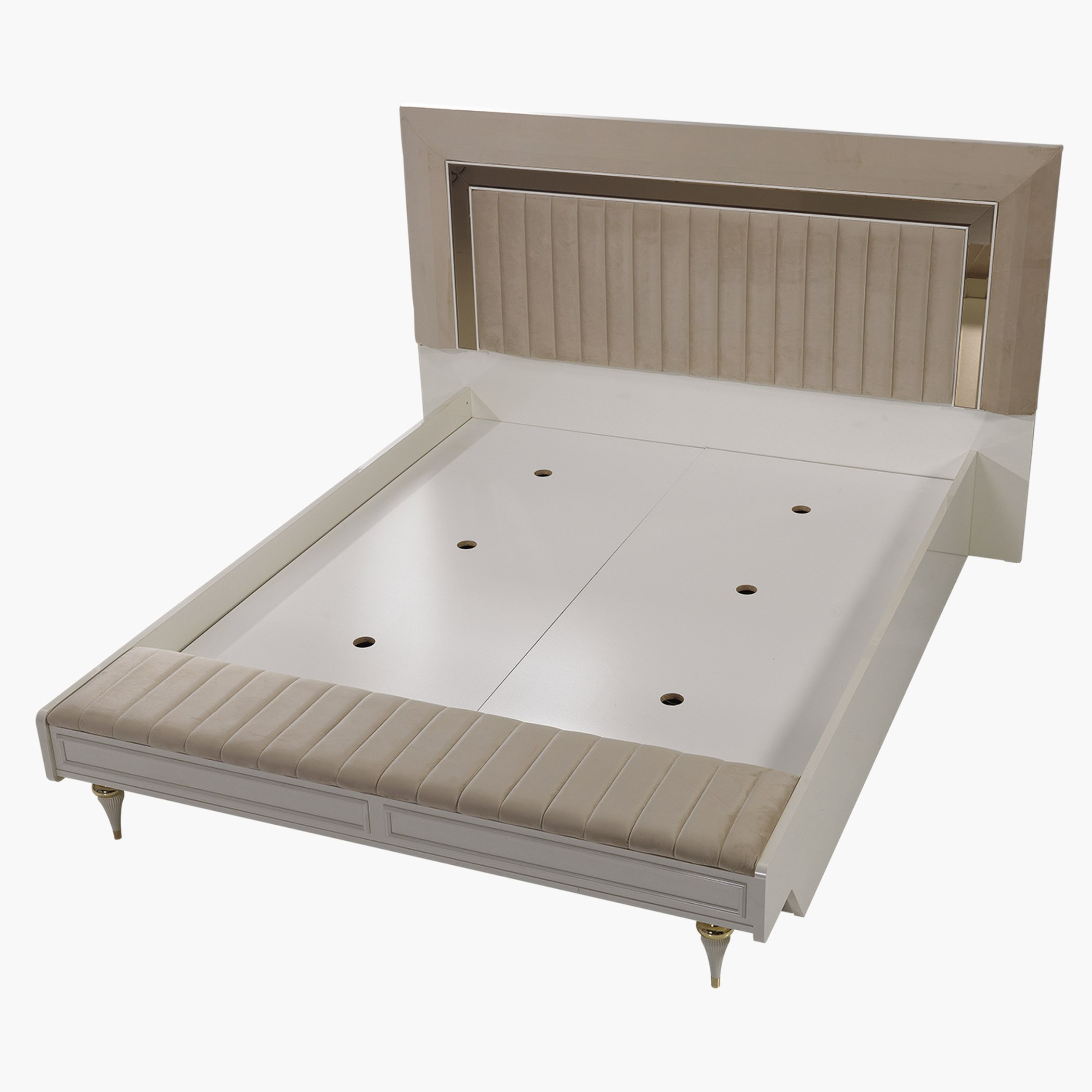 طقم سرير كينج 6 قطع من نوفا - 180x200 سم-hbxbedroom-bedsandbedsets-bedroomsets-king-image-5