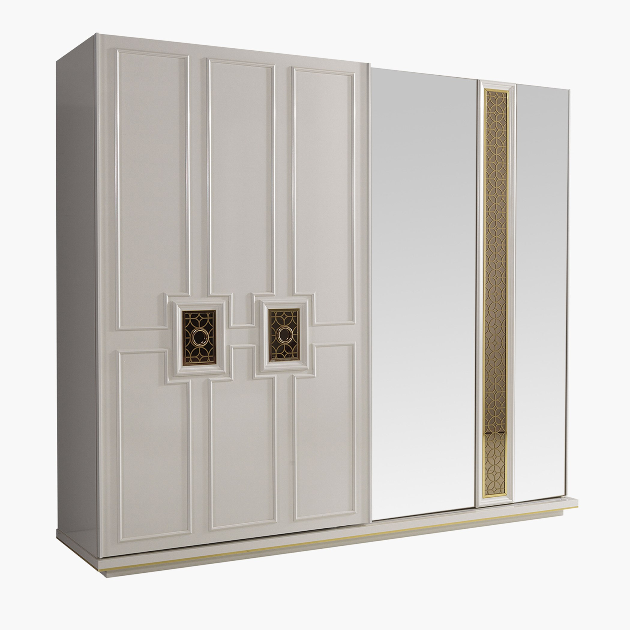 خزانة ملابس بباب انزلاقي مع مرآة من نوفا-hbxfurniture-wardrobes-image-1