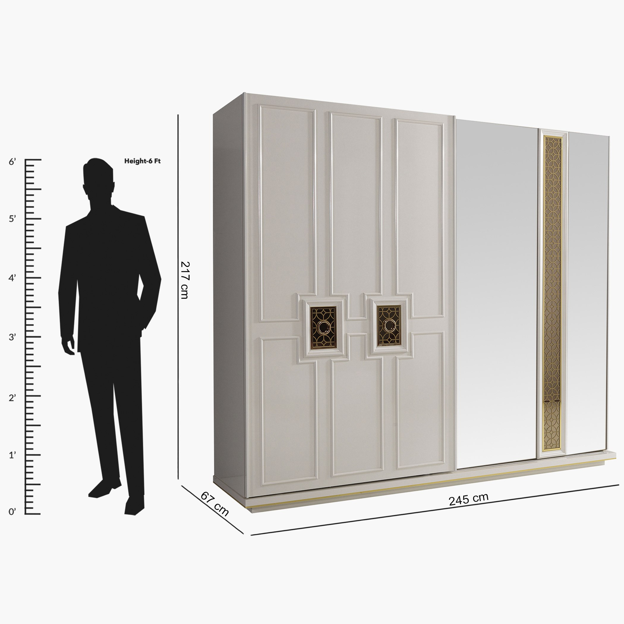 خزانة ملابس بباب انزلاقي مع مرآة من نوفا-hbxfurniture-wardrobes-image-6