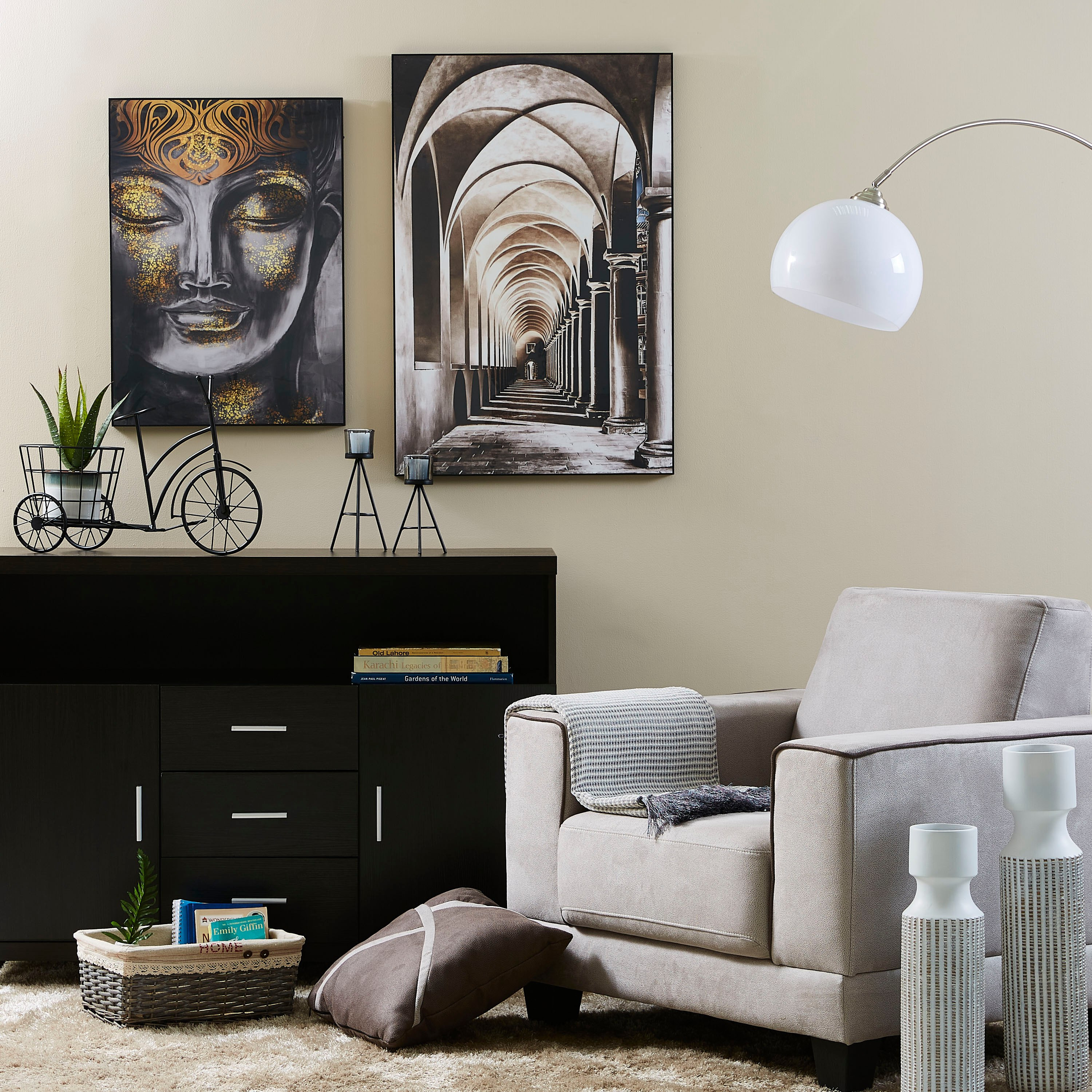 صورة مؤطرة بطبعات وجه بوذا من جلايز-PROMO_HB_AE_B1G1_250925-image-4
