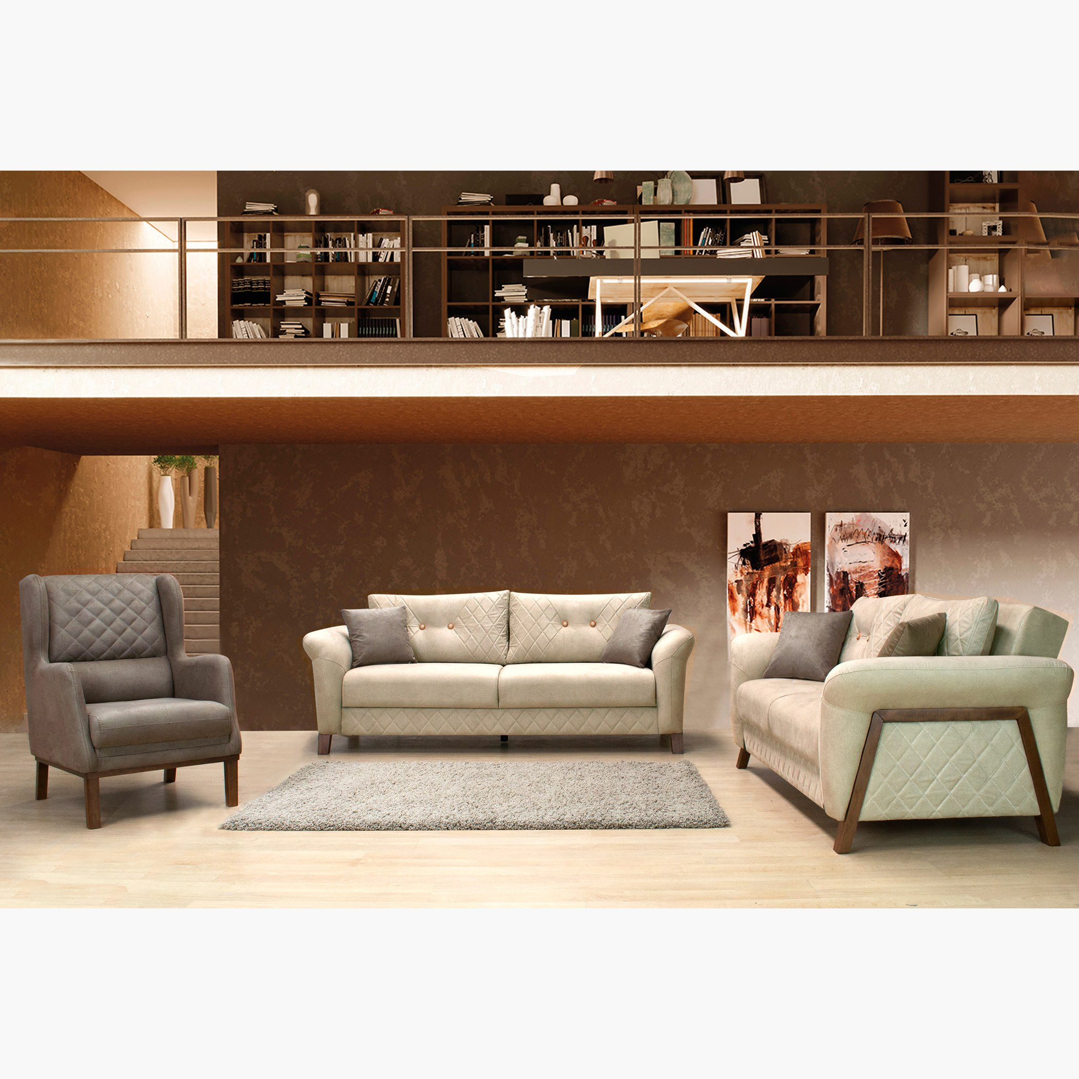 كنبة سرير بمقعدين ووسادتين ووحدة تخزين من روسيل-hbxlivingroom-sofasandarmchairs-sofas-image-9