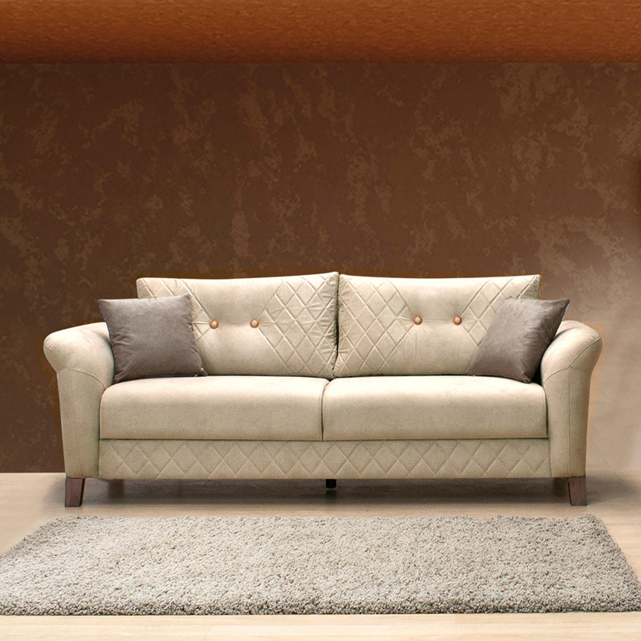 Russel 3-Seater Sofa Bed with 2-Cushions and Storage-hbxlivingroom-sofasandarmchairs-sofas-image-1
