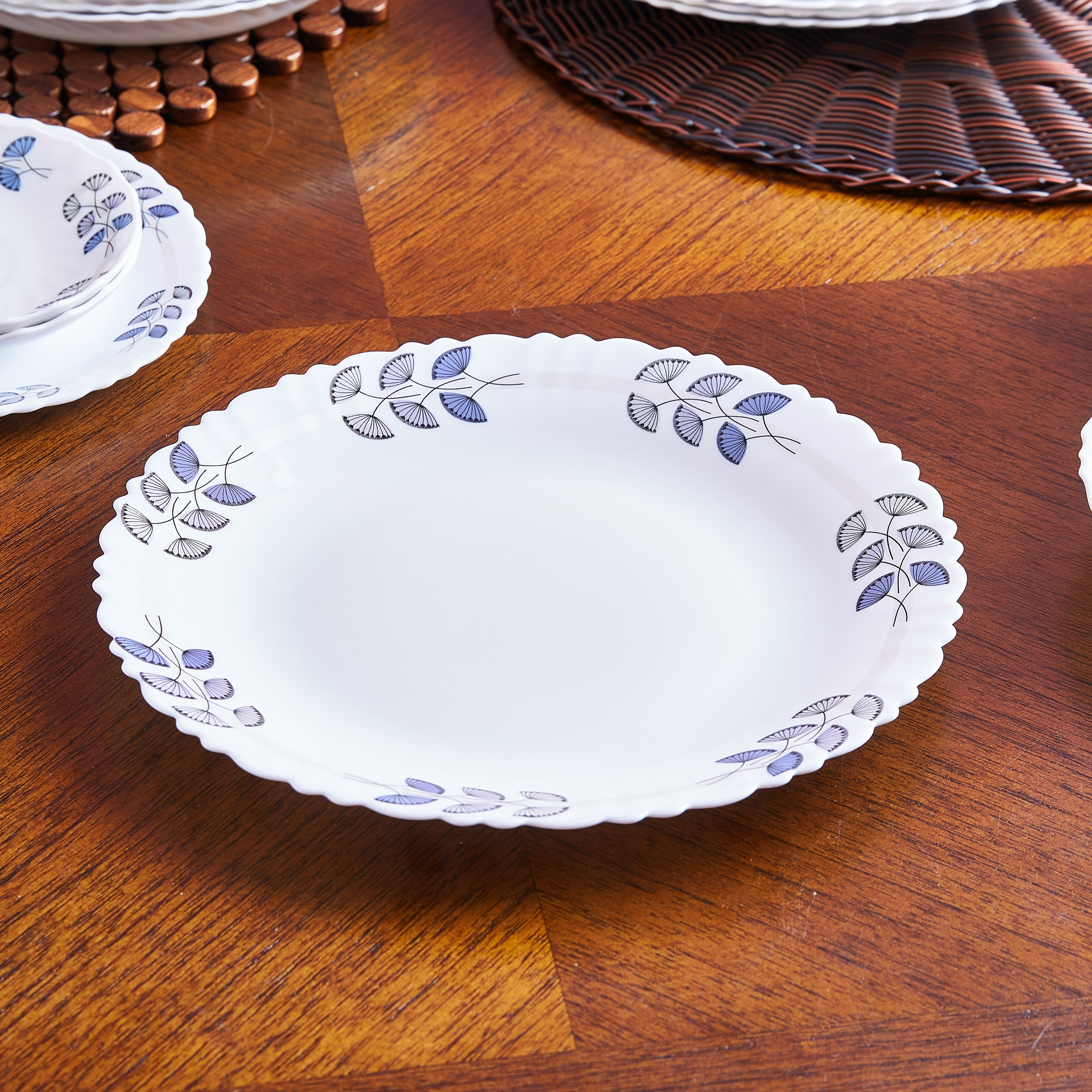 طقم مستلزمات المائدة بطبعات من فلوريت - 20 قطعة-hbxhomeware-hbxkitchen-image-3