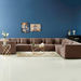 Emotion 1-Seater Fabric Corner Sofa with 2 Cushions-Modular Sofas-thumbnail-8
