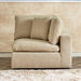 Signora Corner Fabric Sofa with 2 Cushions-Modular Sofas-thumbnailMobile-1