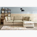 Signora Corner Fabric Sofa with 2 Cushions-Modular Sofas-thumbnail-9