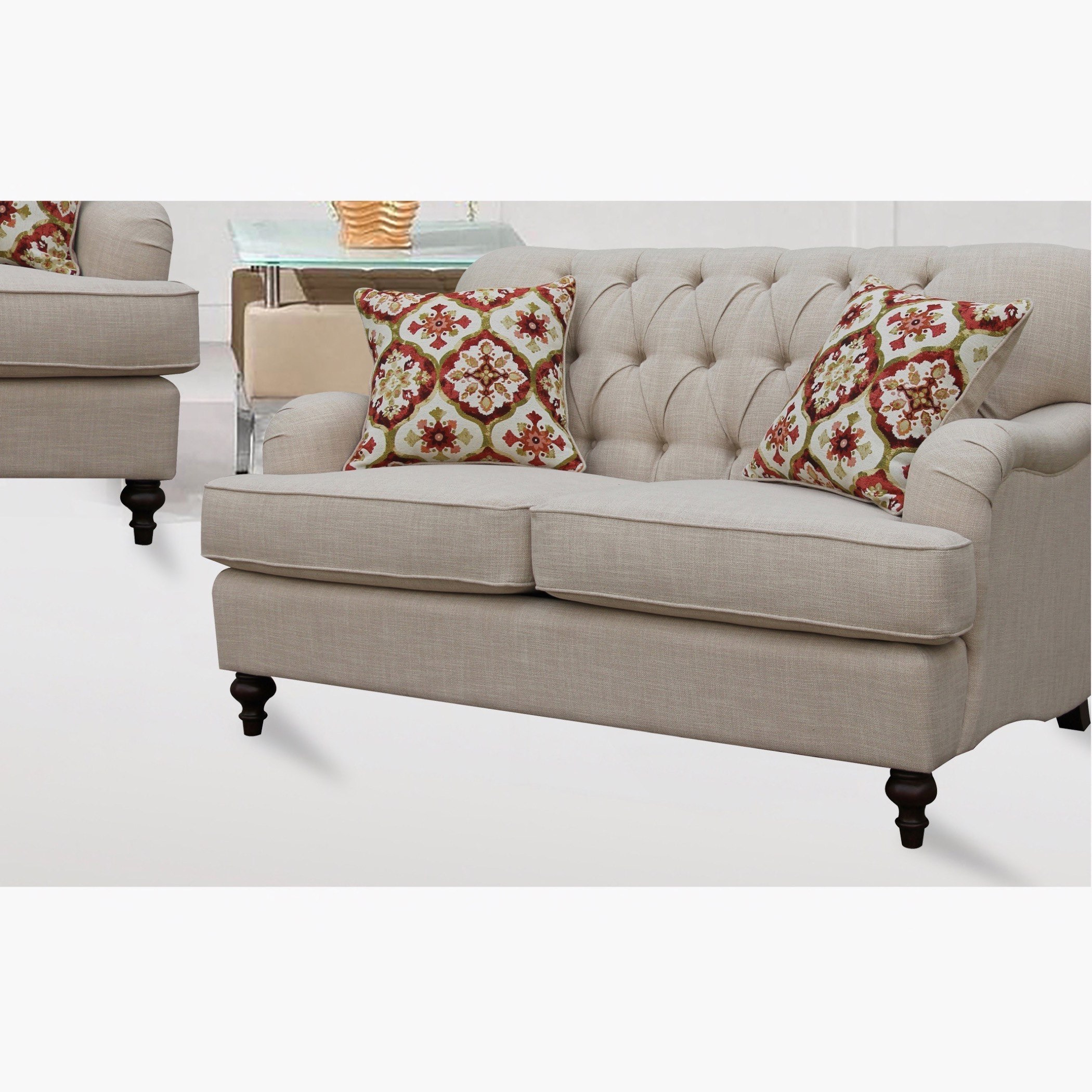 كنبة قماشيّة مقعدين مع وسادتين من دوروثي-hbxlivingroom-sofasandarmchairs-sofas-image-3