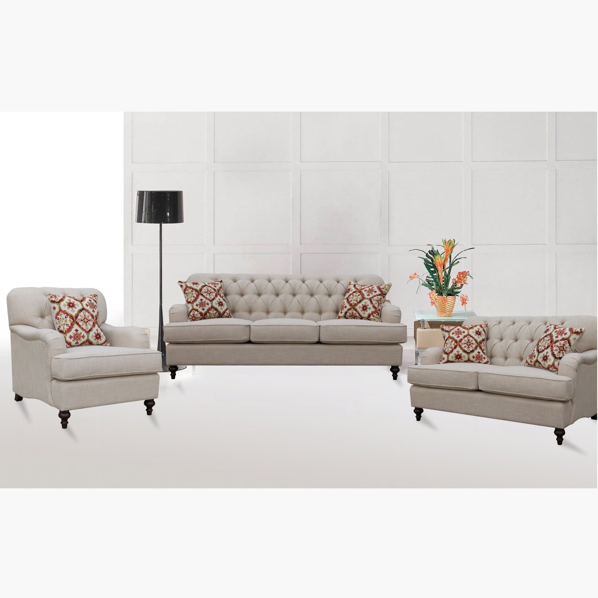 كنبة قماشيّة مقعد واحد مع وسادة من دوروثي-hbxlivingroom-sofasandarmchairs-sofas-image-5